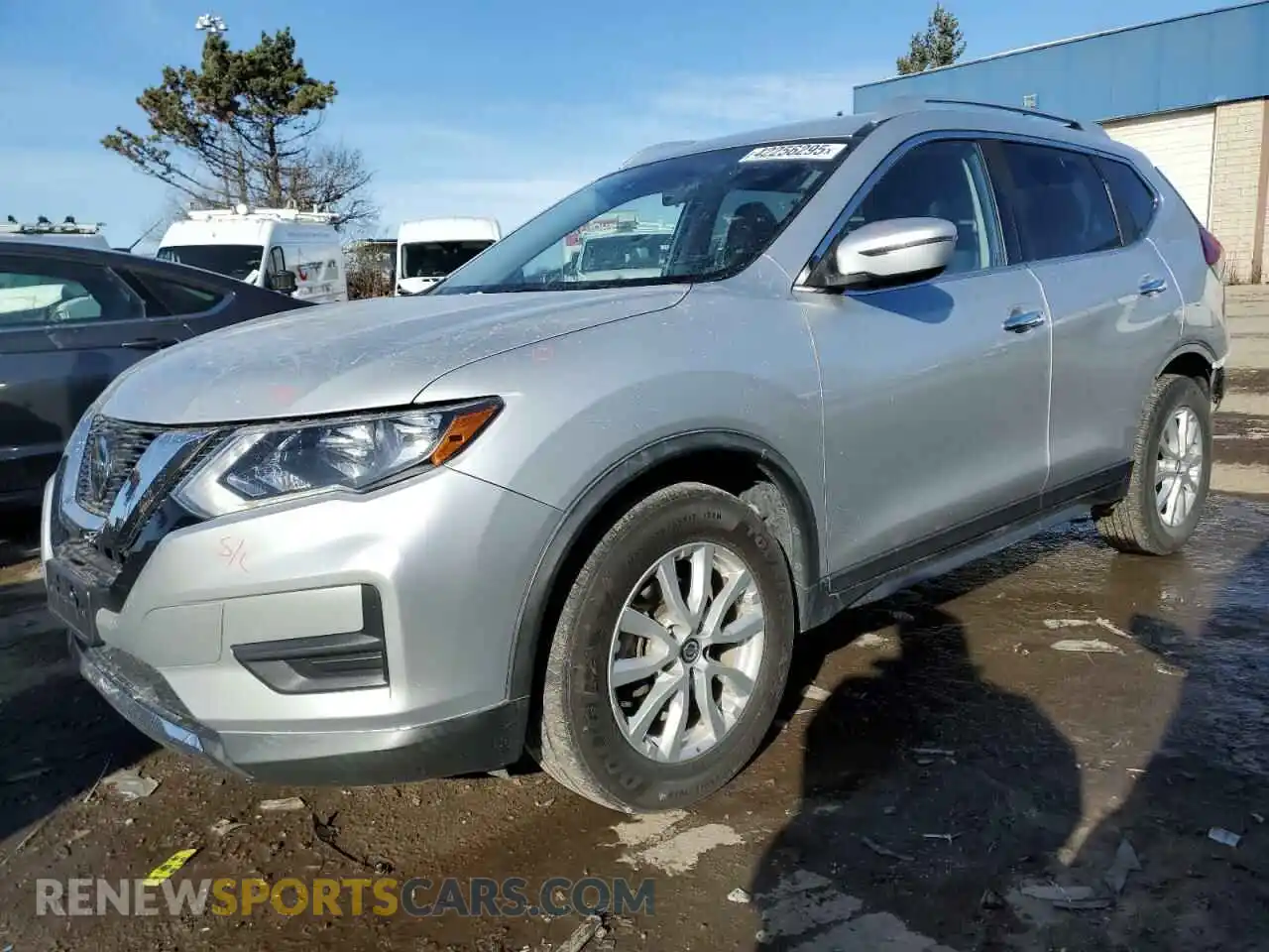 1 Photograph of a damaged car KNMAT2MT8KP539066 NISSAN ROGUE 2019