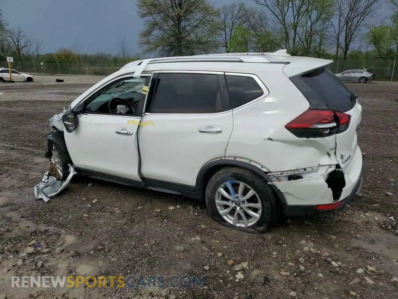 2 Photograph of a damaged car KNMAT2MT8KP541030 NISSAN ROGUE 2019