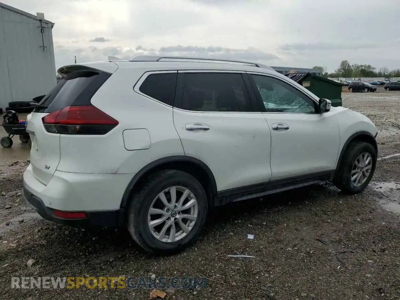 3 Photograph of a damaged car KNMAT2MT8KP541030 NISSAN ROGUE 2019