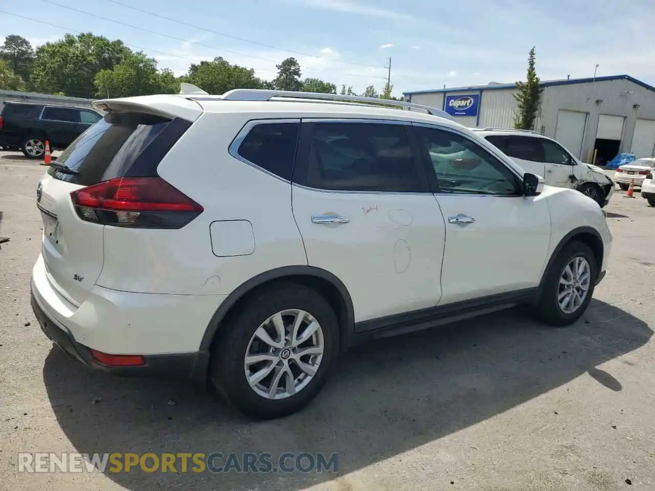 3 Photograph of a damaged car KNMAT2MT8KP552593 NISSAN ROGUE 2019