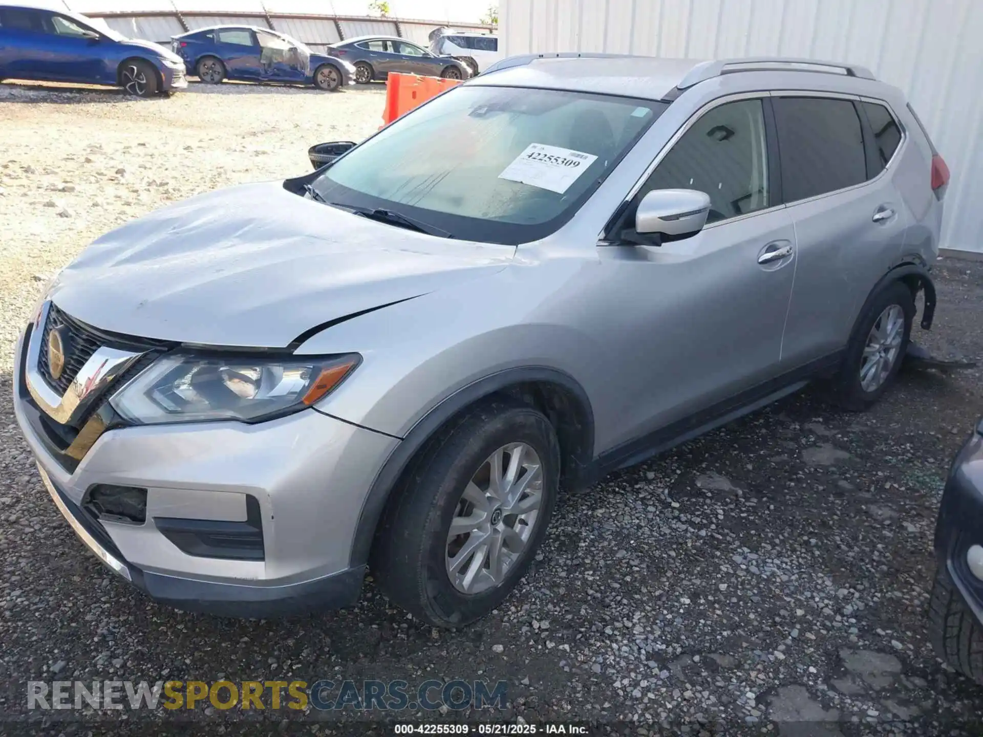 2 Photograph of a damaged car KNMAT2MT9KP542963 NISSAN ROGUE 2019
