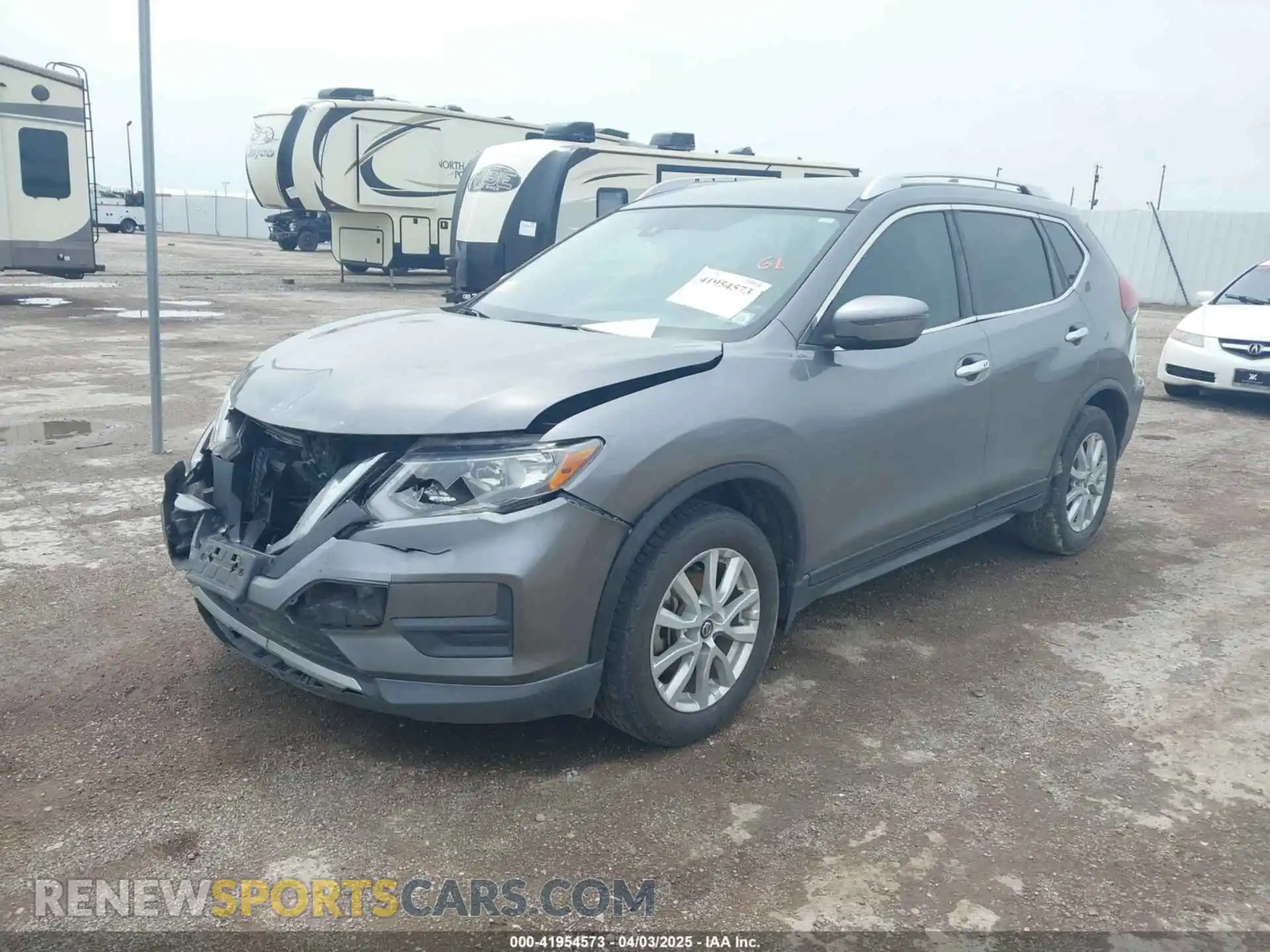 2 Photograph of a damaged car KNMAT2MT9KP553123 NISSAN ROGUE 2019