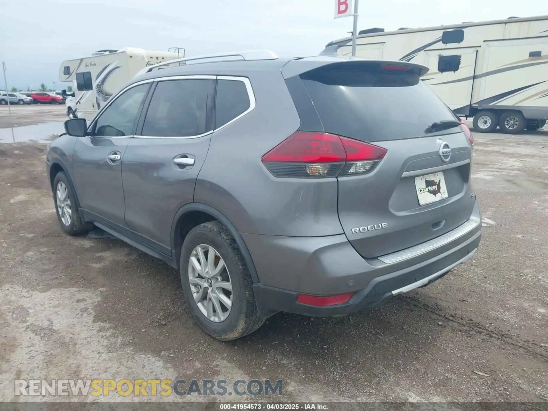 3 Photograph of a damaged car KNMAT2MT9KP553123 NISSAN ROGUE 2019