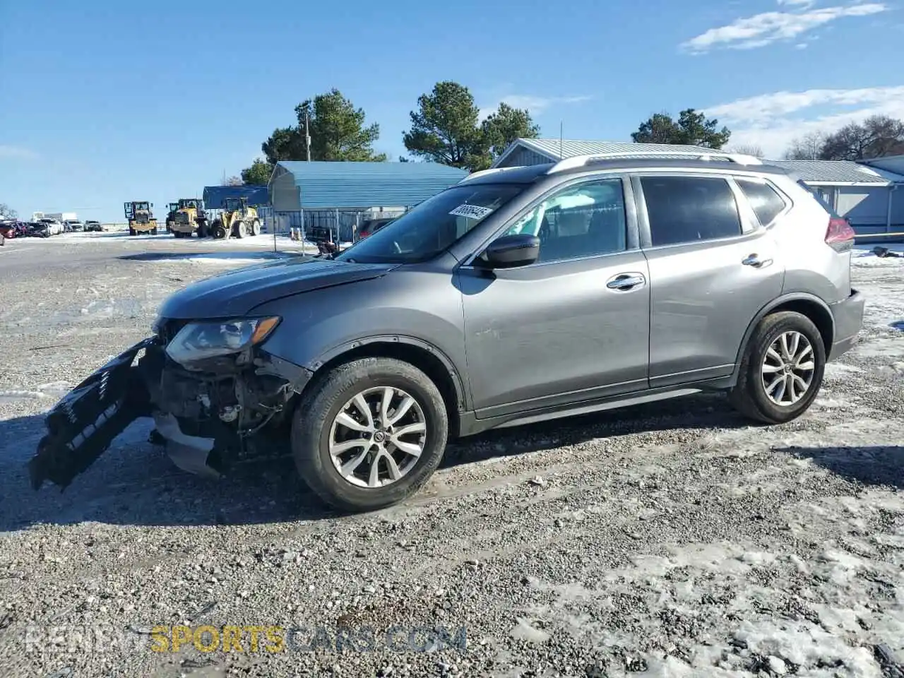 1 Photograph of a damaged car KNMAT2MT9KP557236 NISSAN ROGUE 2019