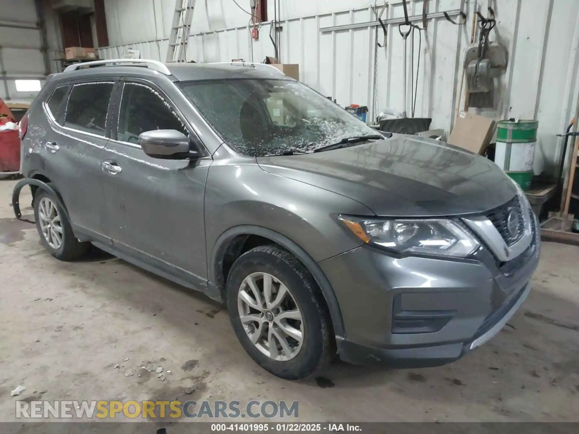 1 Photograph of a damaged car KNMAT2MTXKP509048 NISSAN ROGUE 2019