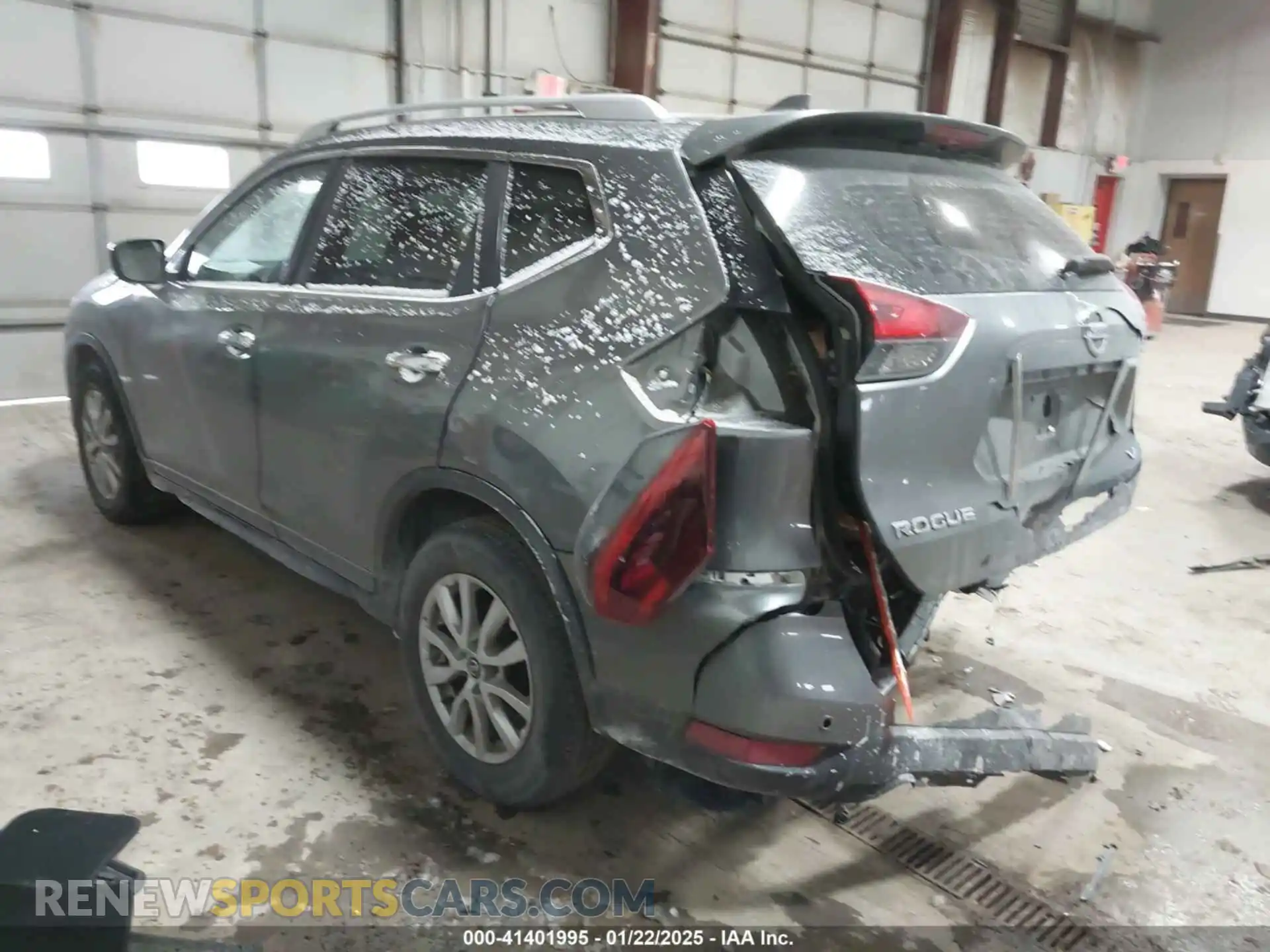 3 Photograph of a damaged car KNMAT2MTXKP509048 NISSAN ROGUE 2019