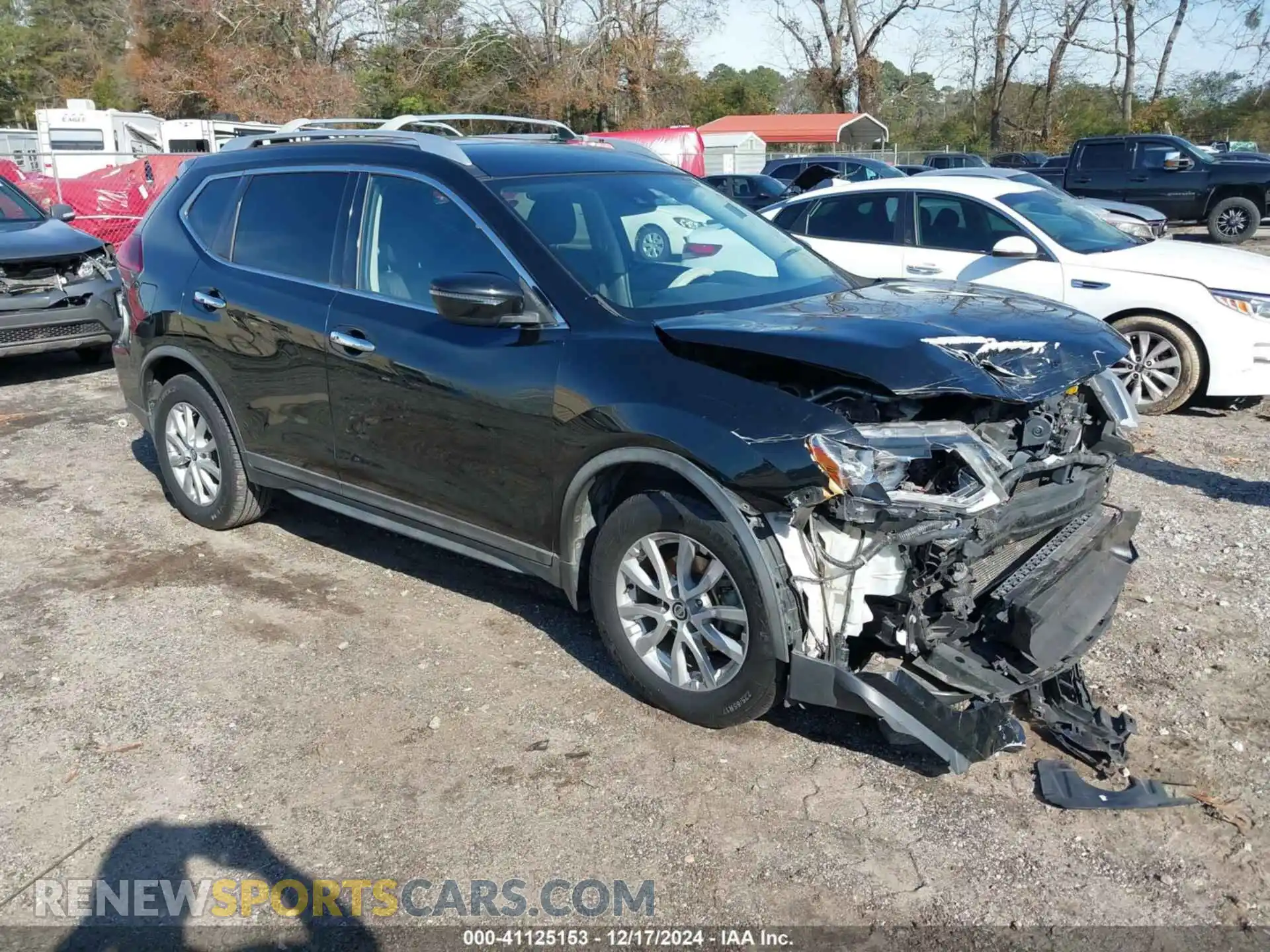 1 Photograph of a damaged car KNMAT2MTXKP509941 NISSAN ROGUE 2019