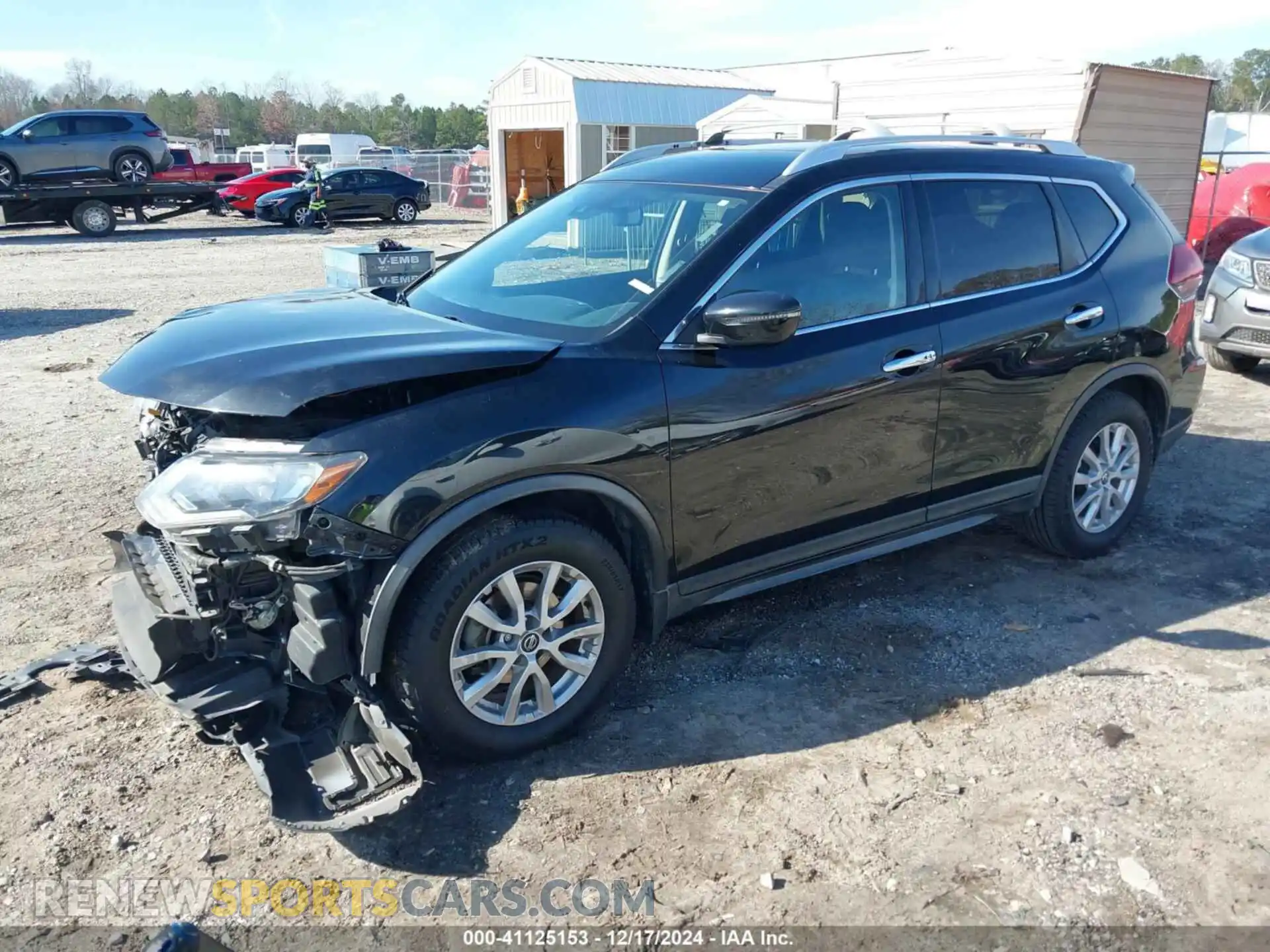 2 Photograph of a damaged car KNMAT2MTXKP509941 NISSAN ROGUE 2019
