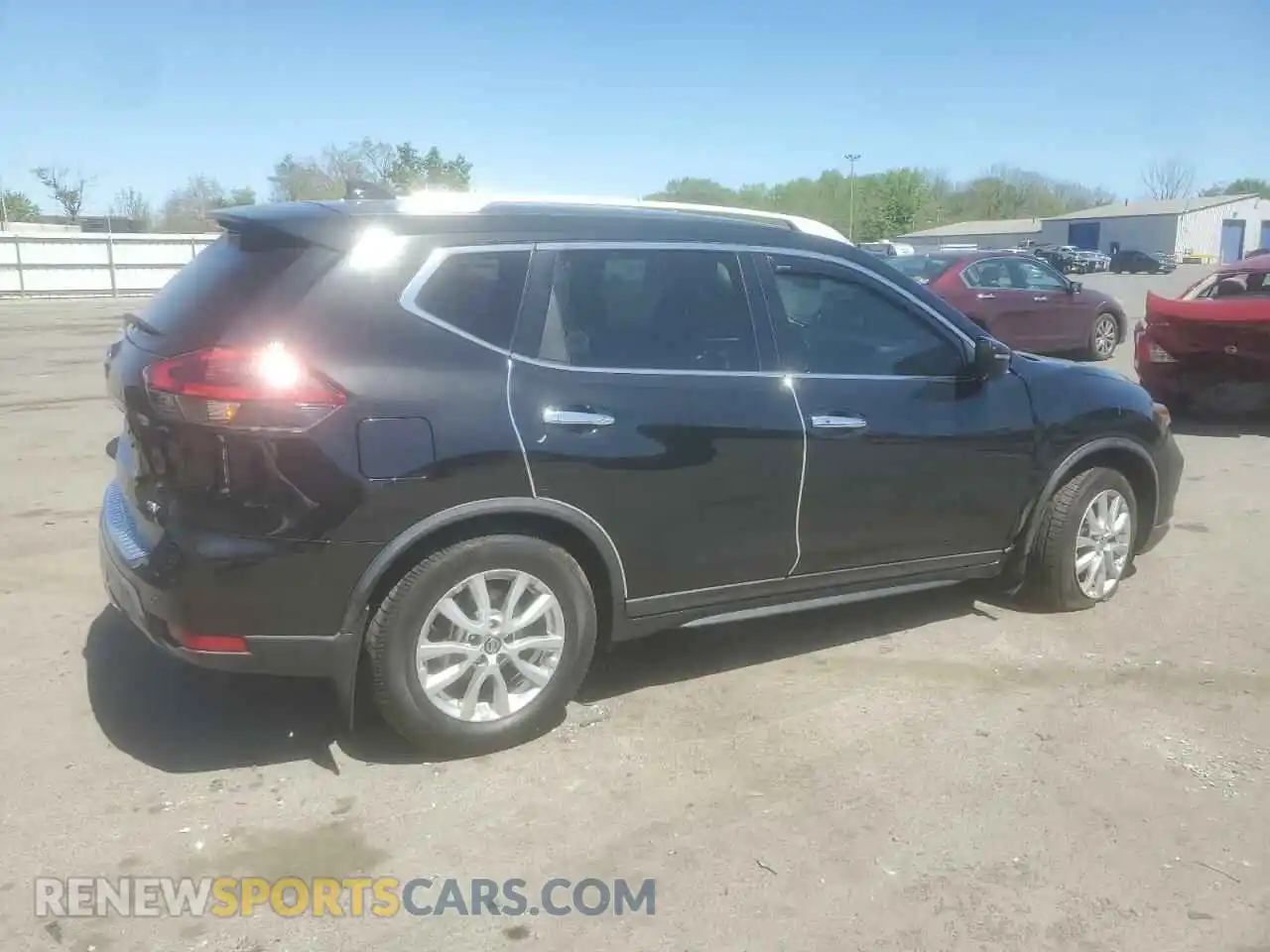3 Photograph of a damaged car KNMAT2MTXKP514556 NISSAN ROGUE 2019