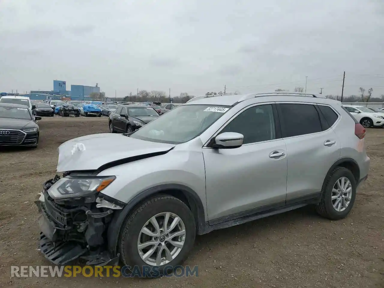 1 Photograph of a damaged car KNMAT2MTXKP530742 NISSAN ROGUE 2019