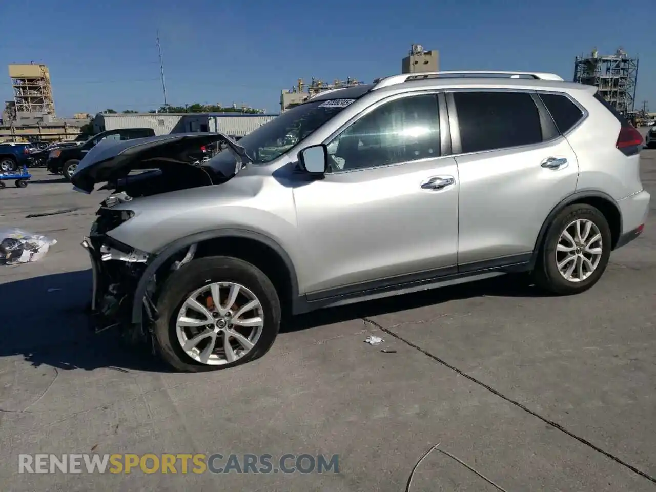 1 Photograph of a damaged car KNMAT2MTXKP537481 NISSAN ROGUE 2019