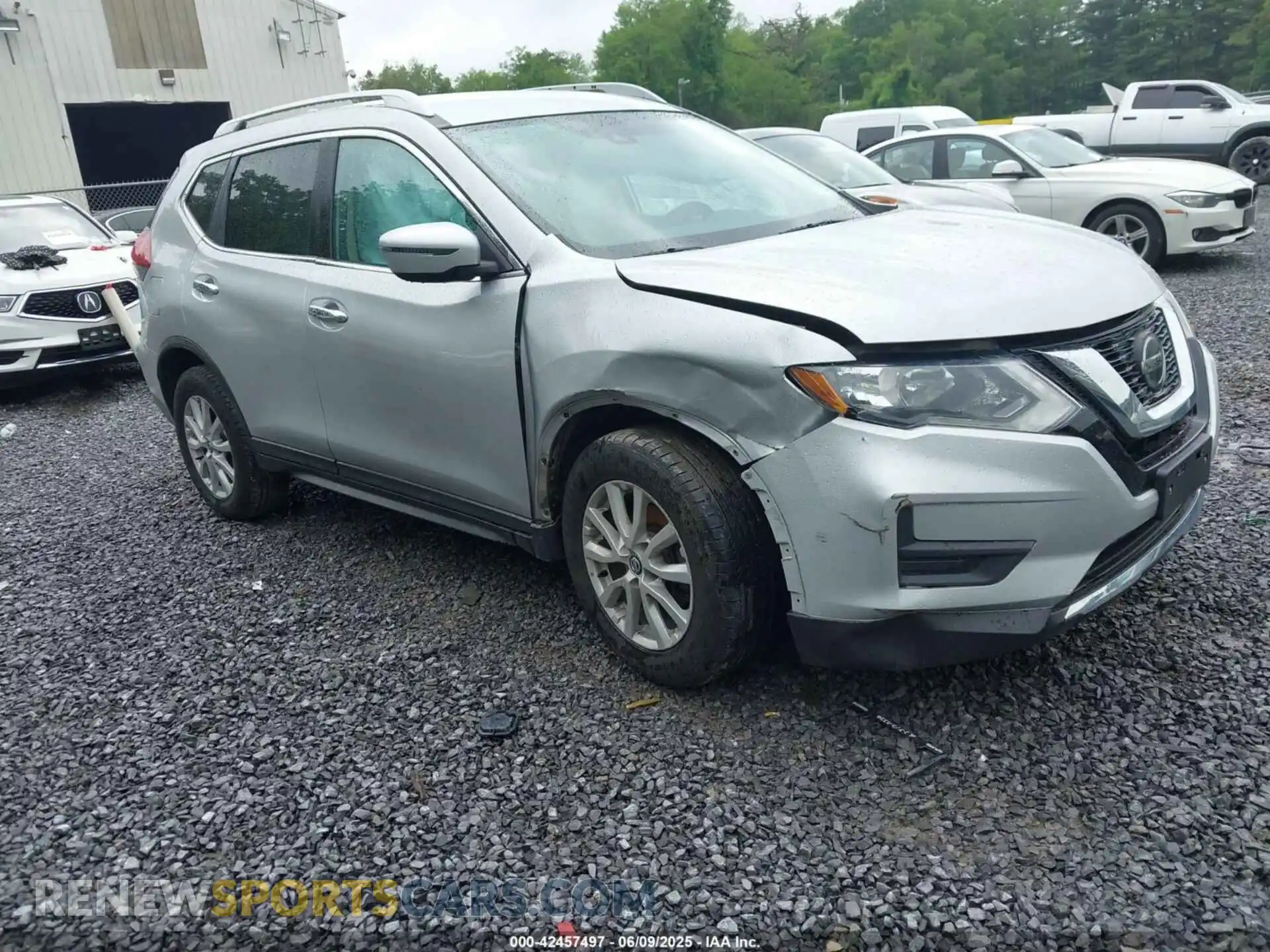 1 Photograph of a damaged car KNMAT2MTXKP540249 NISSAN ROGUE 2019