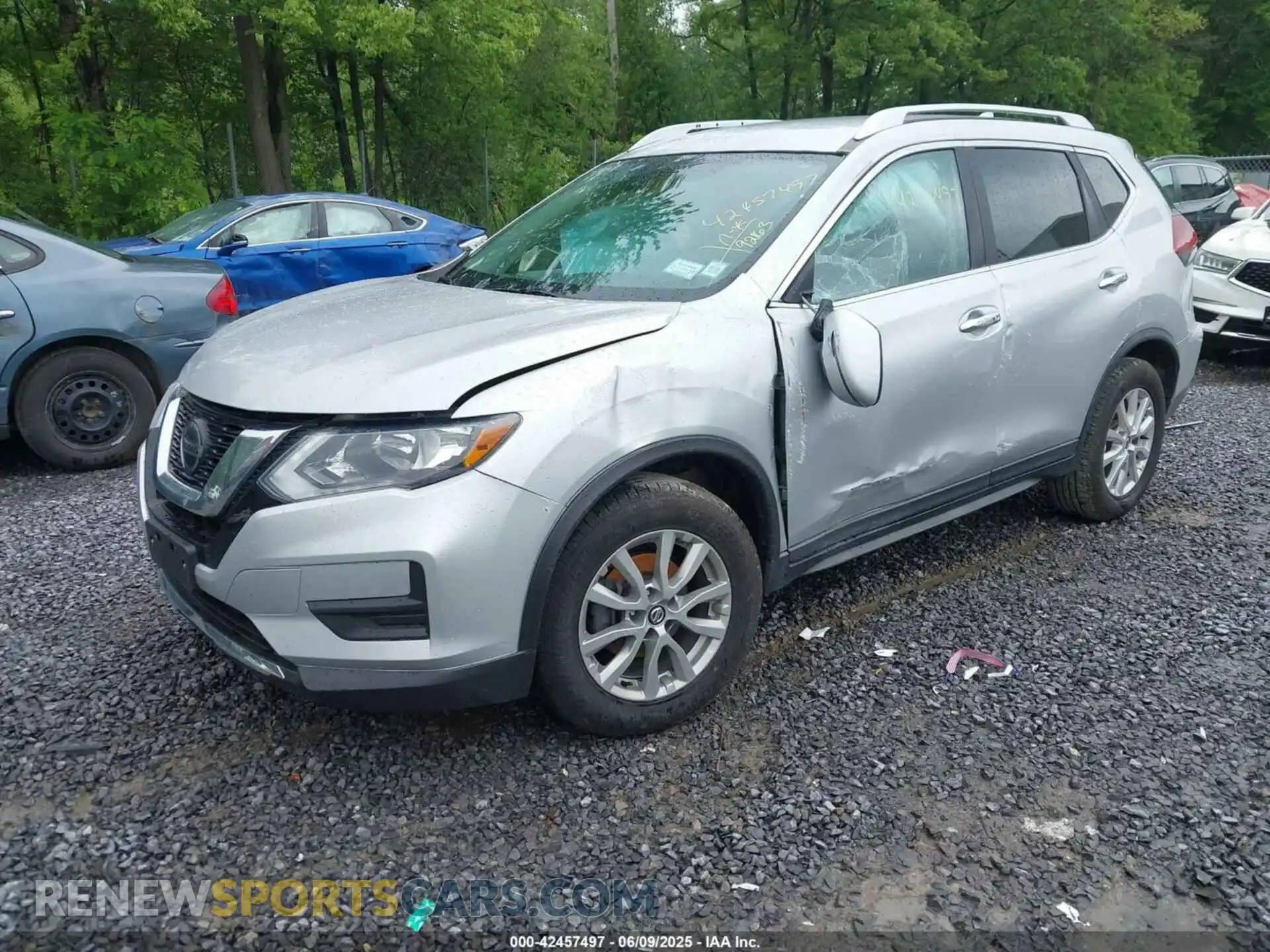2 Photograph of a damaged car KNMAT2MTXKP540249 NISSAN ROGUE 2019