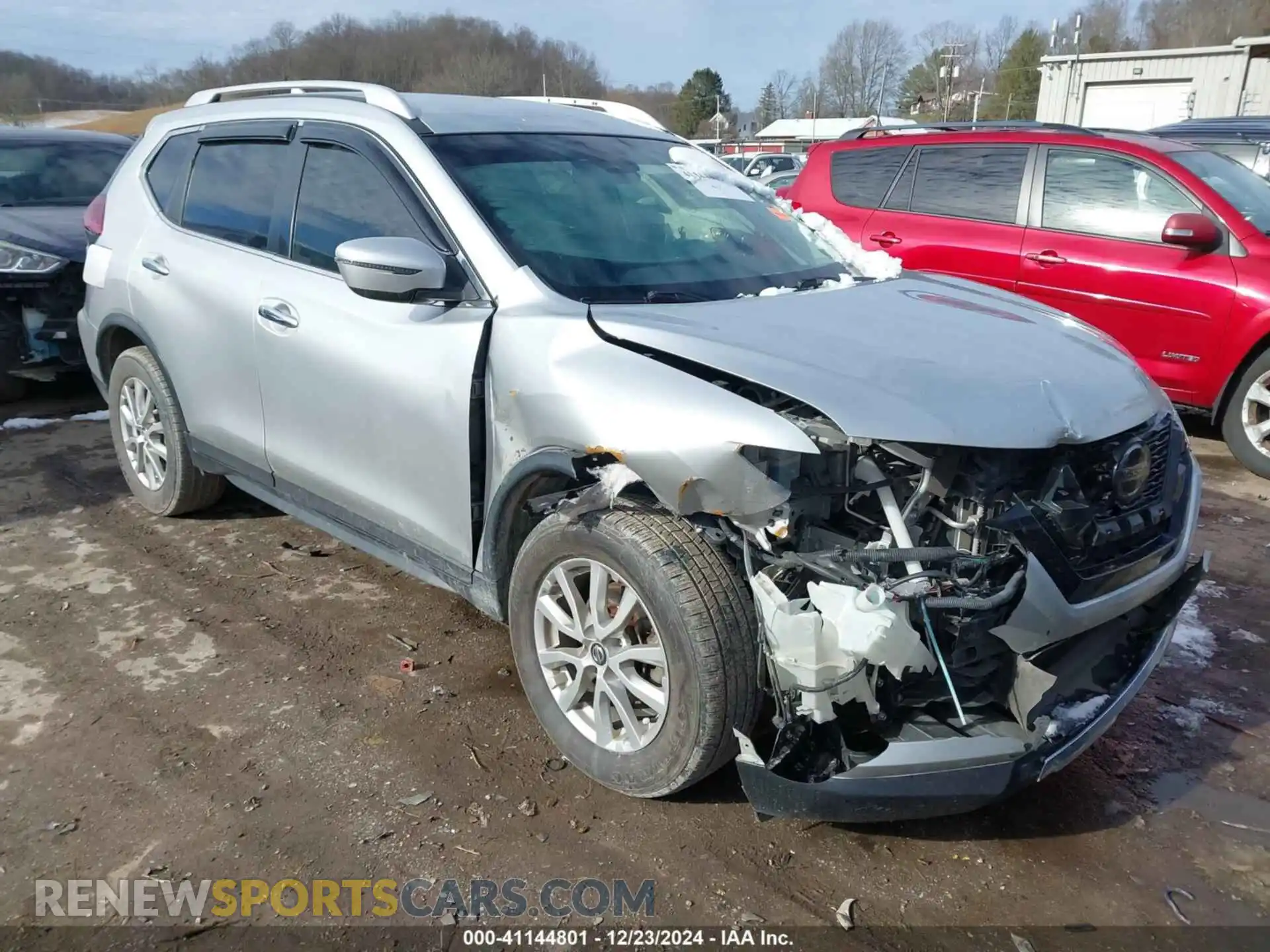 1 Photograph of a damaged car KNMAT2MV0KP503650 NISSAN ROGUE 2019