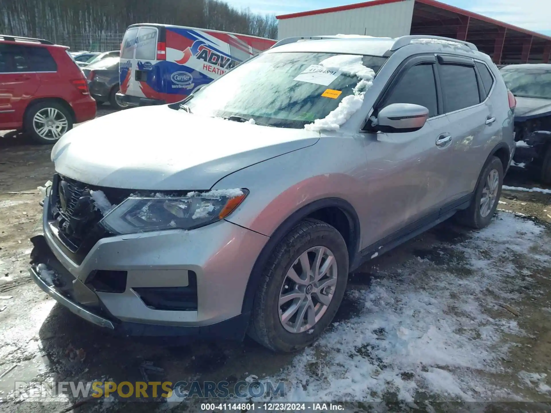 2 Photograph of a damaged car KNMAT2MV0KP503650 NISSAN ROGUE 2019