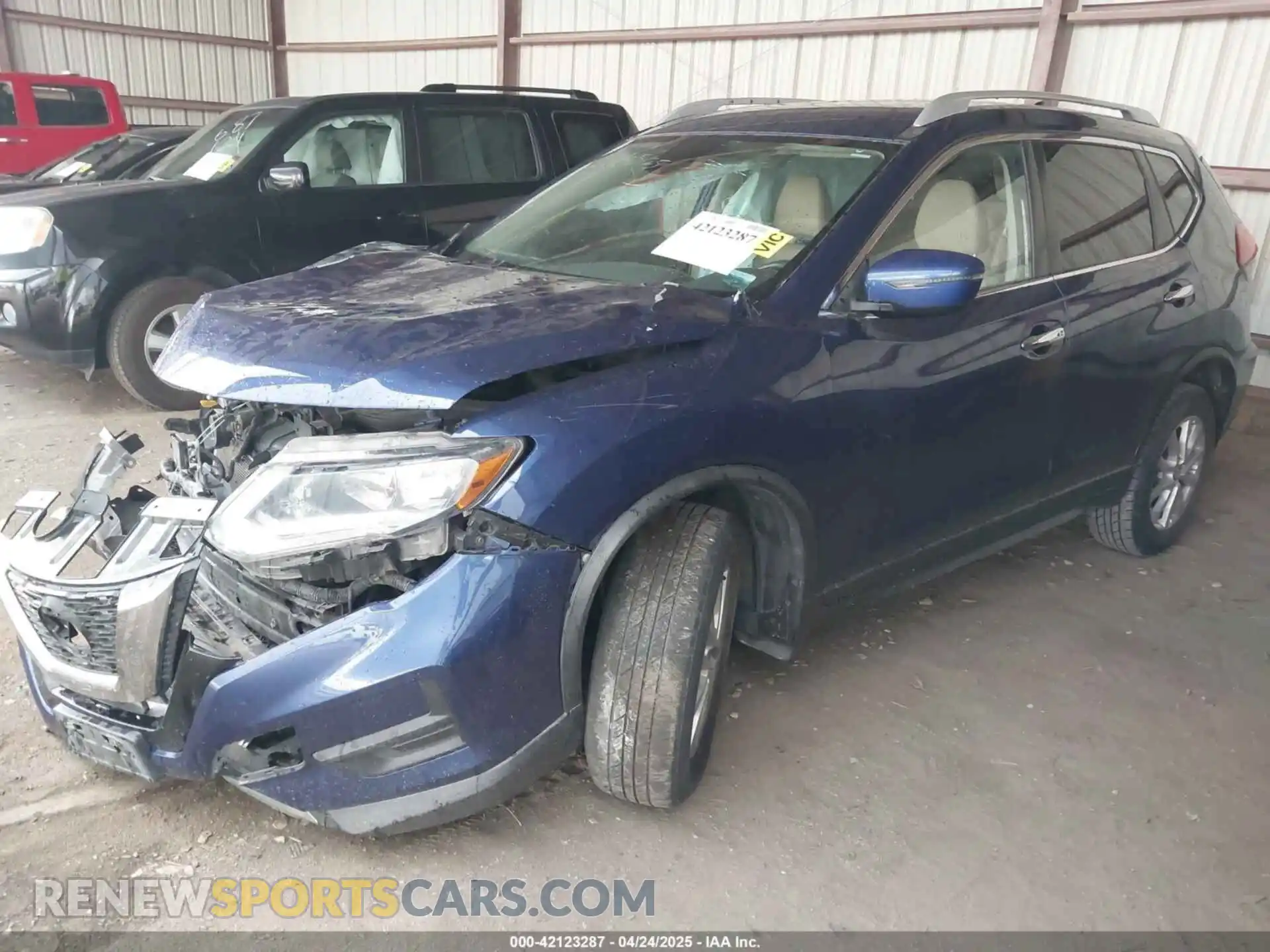 2 Photograph of a damaged car KNMAT2MV0KP536910 NISSAN ROGUE 2019