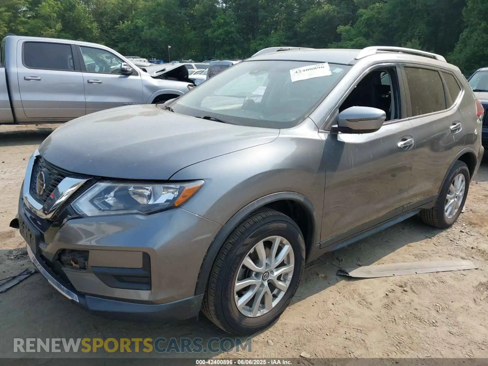 2 Photograph of a damaged car KNMAT2MV0KP542772 NISSAN ROGUE 2019