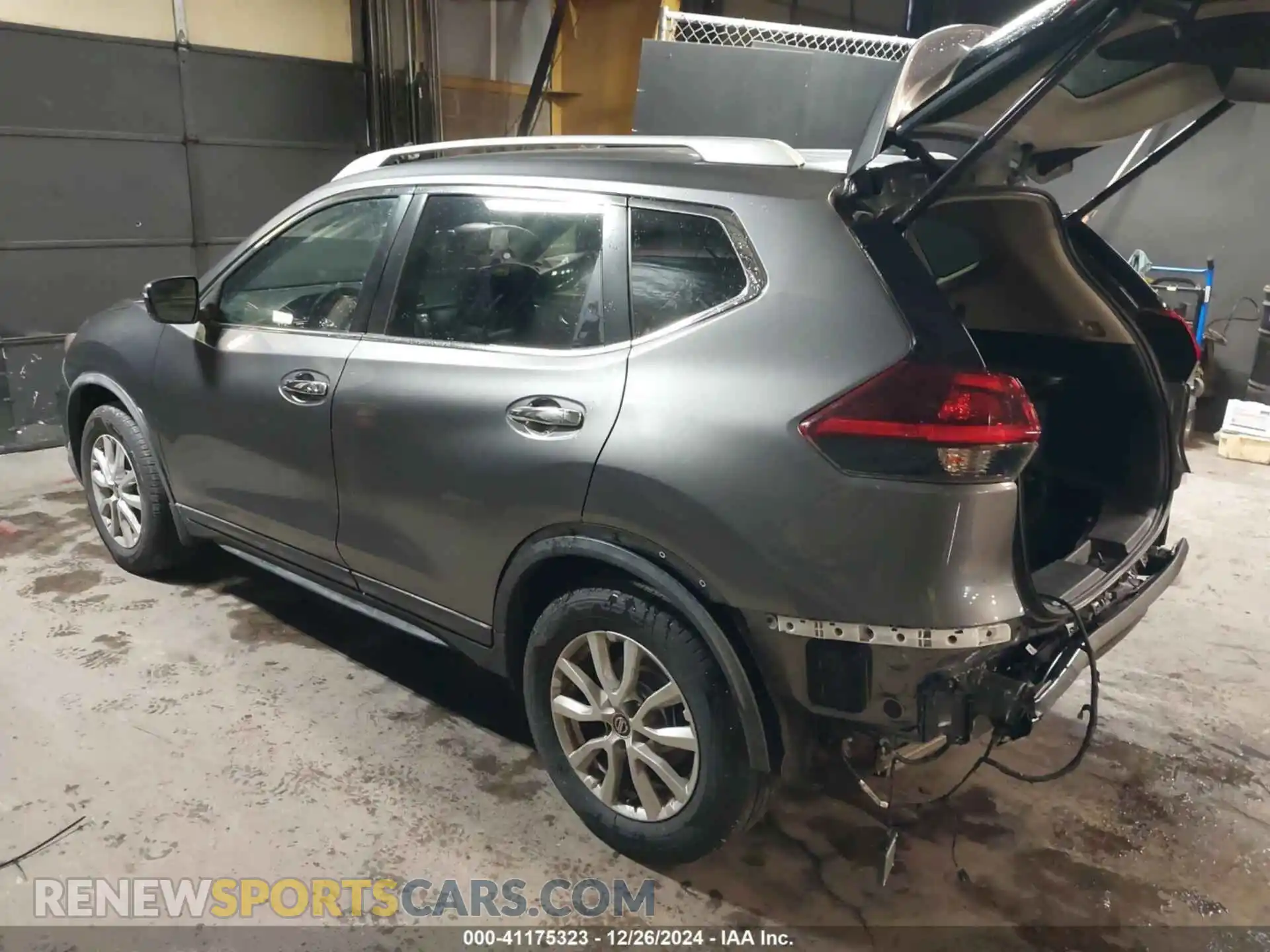 3 Photograph of a damaged car KNMAT2MV0KP546370 NISSAN ROGUE 2019