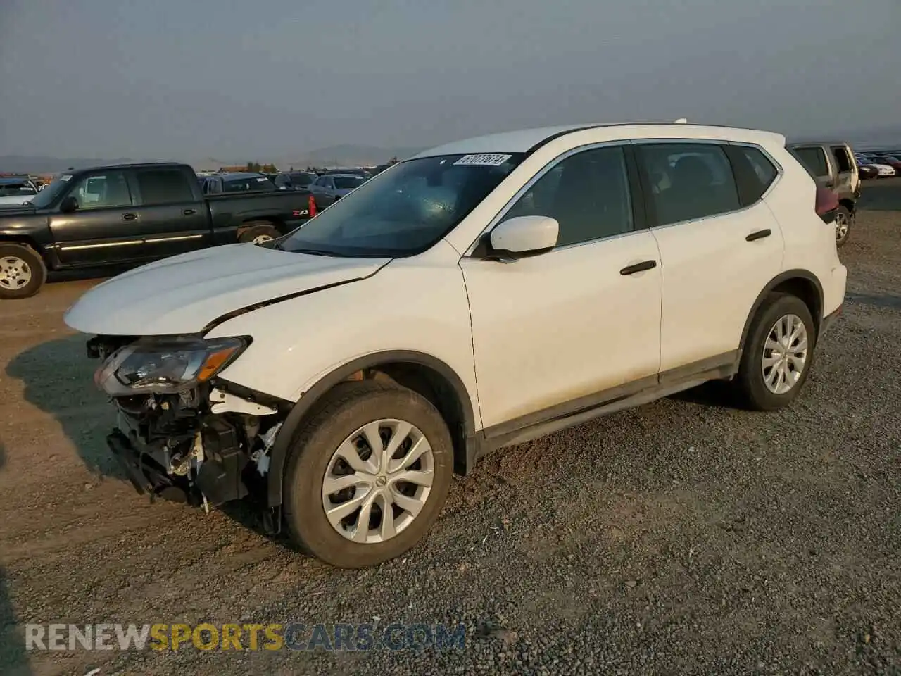 1 Photograph of a damaged car KNMAT2MV0KP548040 NISSAN ROGUE 2019