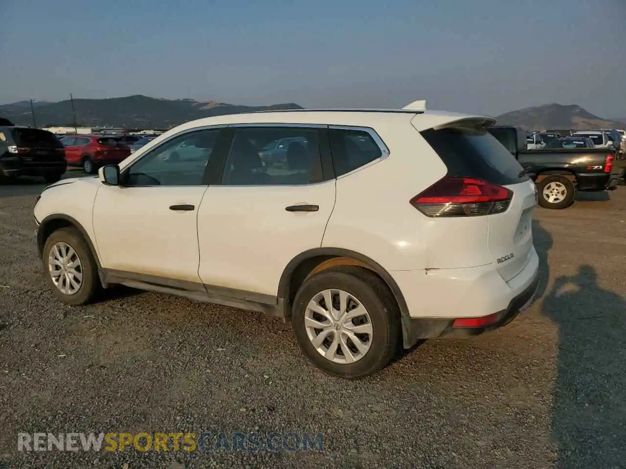 2 Photograph of a damaged car KNMAT2MV0KP548040 NISSAN ROGUE 2019