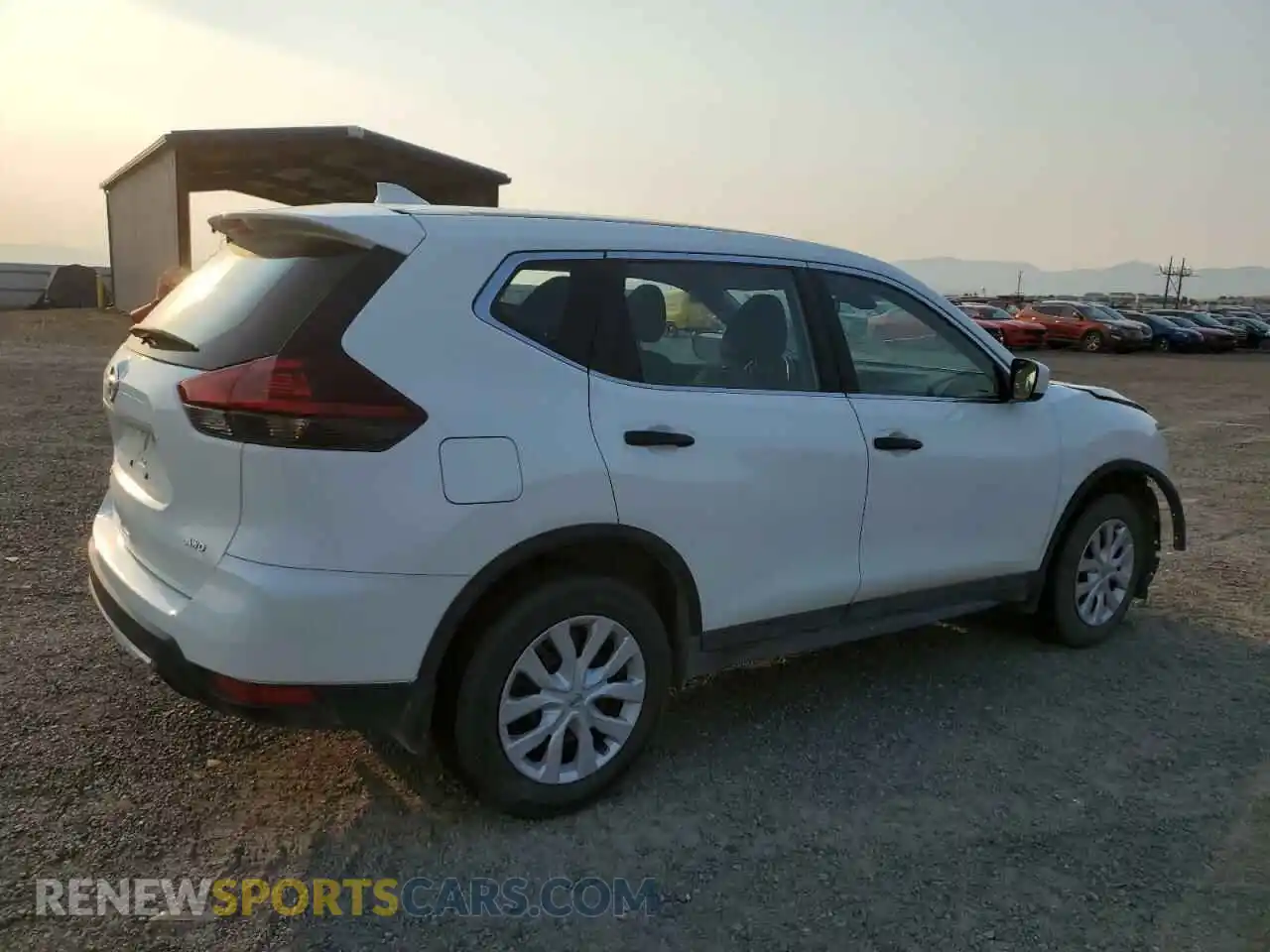 3 Photograph of a damaged car KNMAT2MV0KP548040 NISSAN ROGUE 2019
