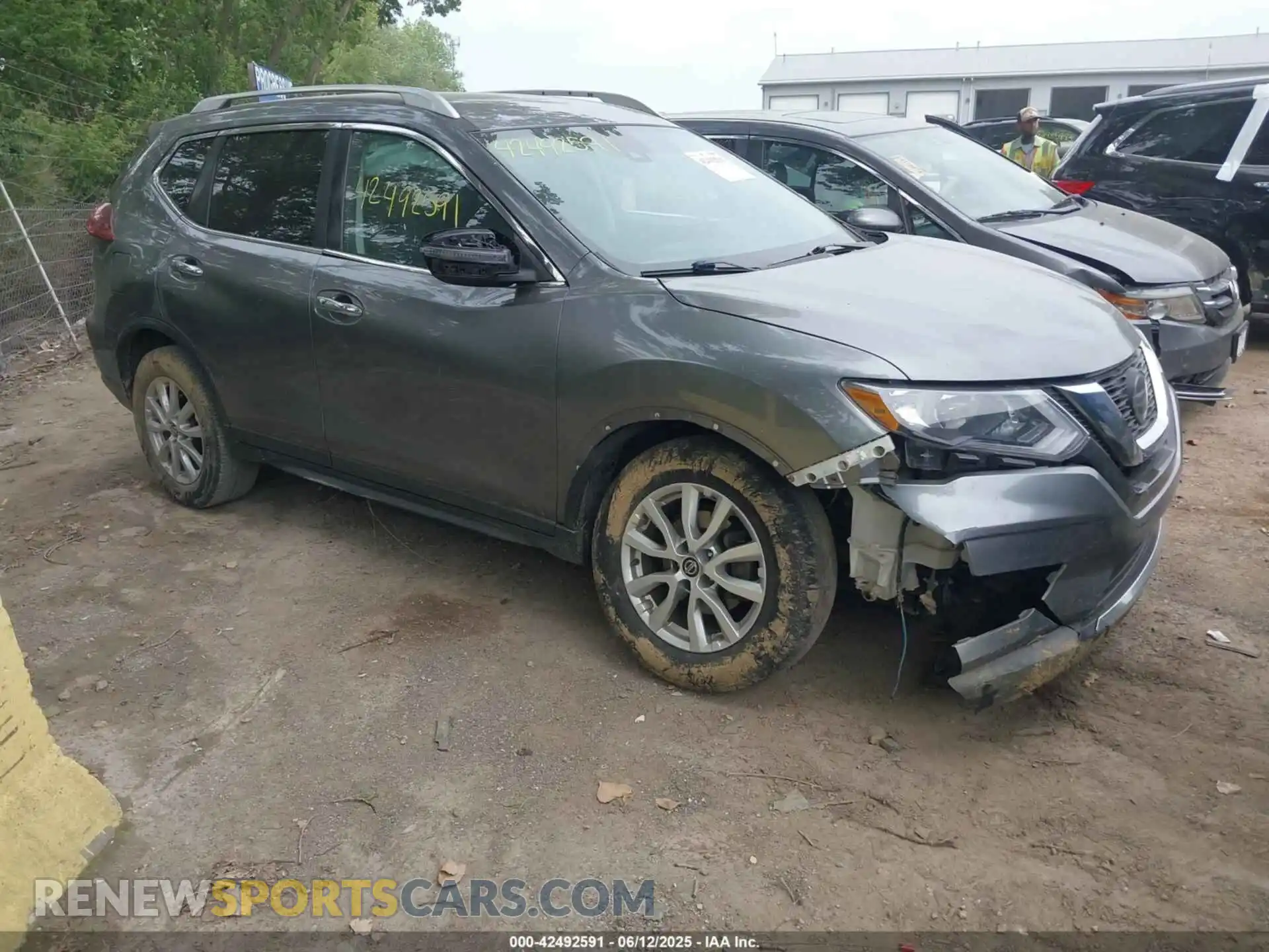 1 Photograph of a damaged car KNMAT2MV1KP505665 NISSAN ROGUE 2019