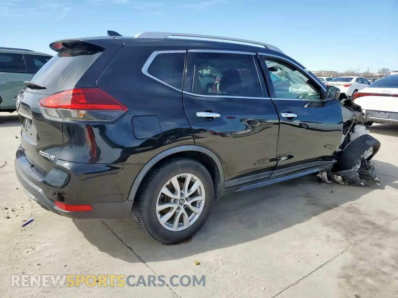 3 Photograph of a damaged car KNMAT2MV1KP507271 NISSAN ROGUE 2019