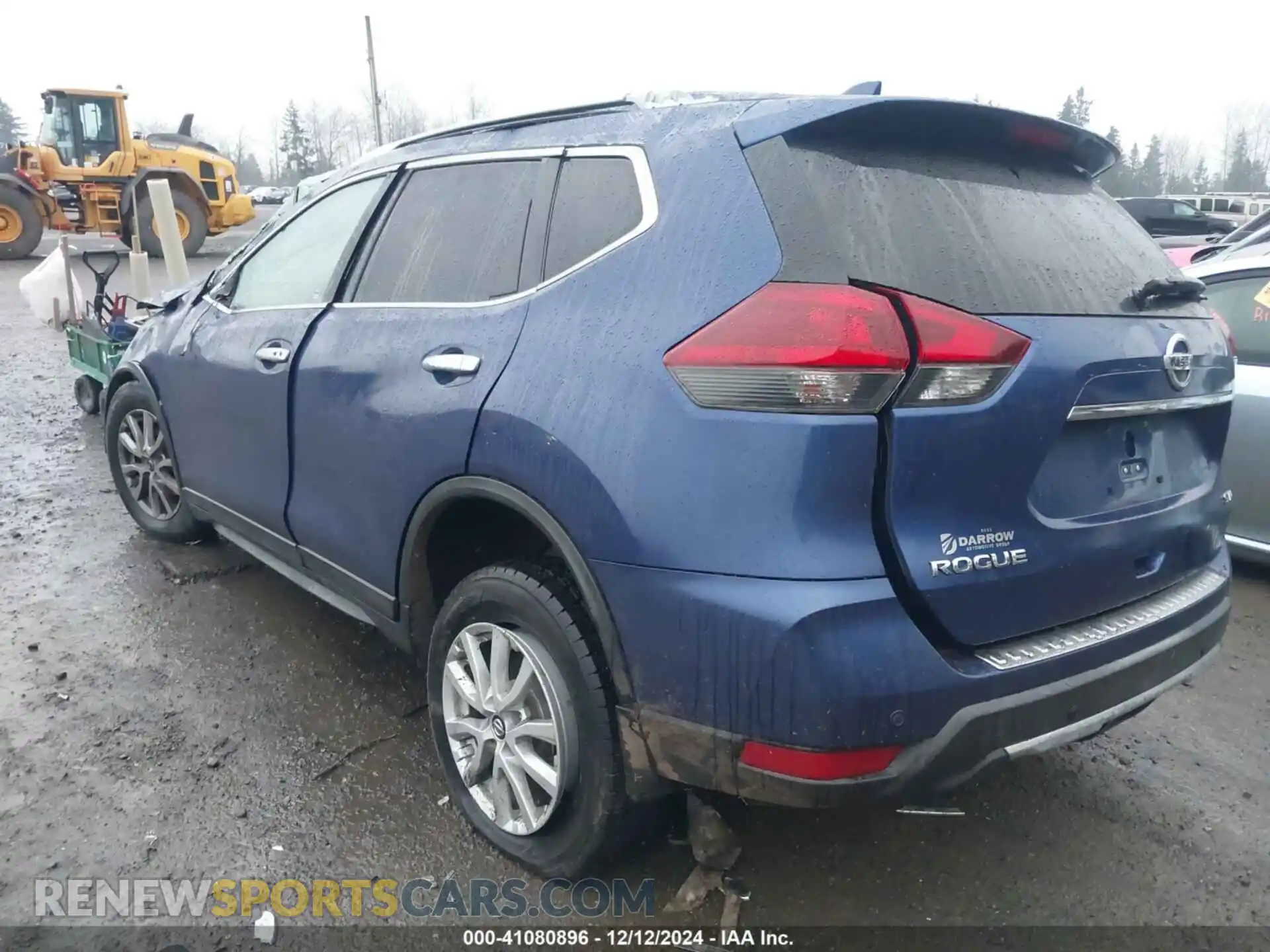3 Photograph of a damaged car KNMAT2MV1KP525303 NISSAN ROGUE 2019