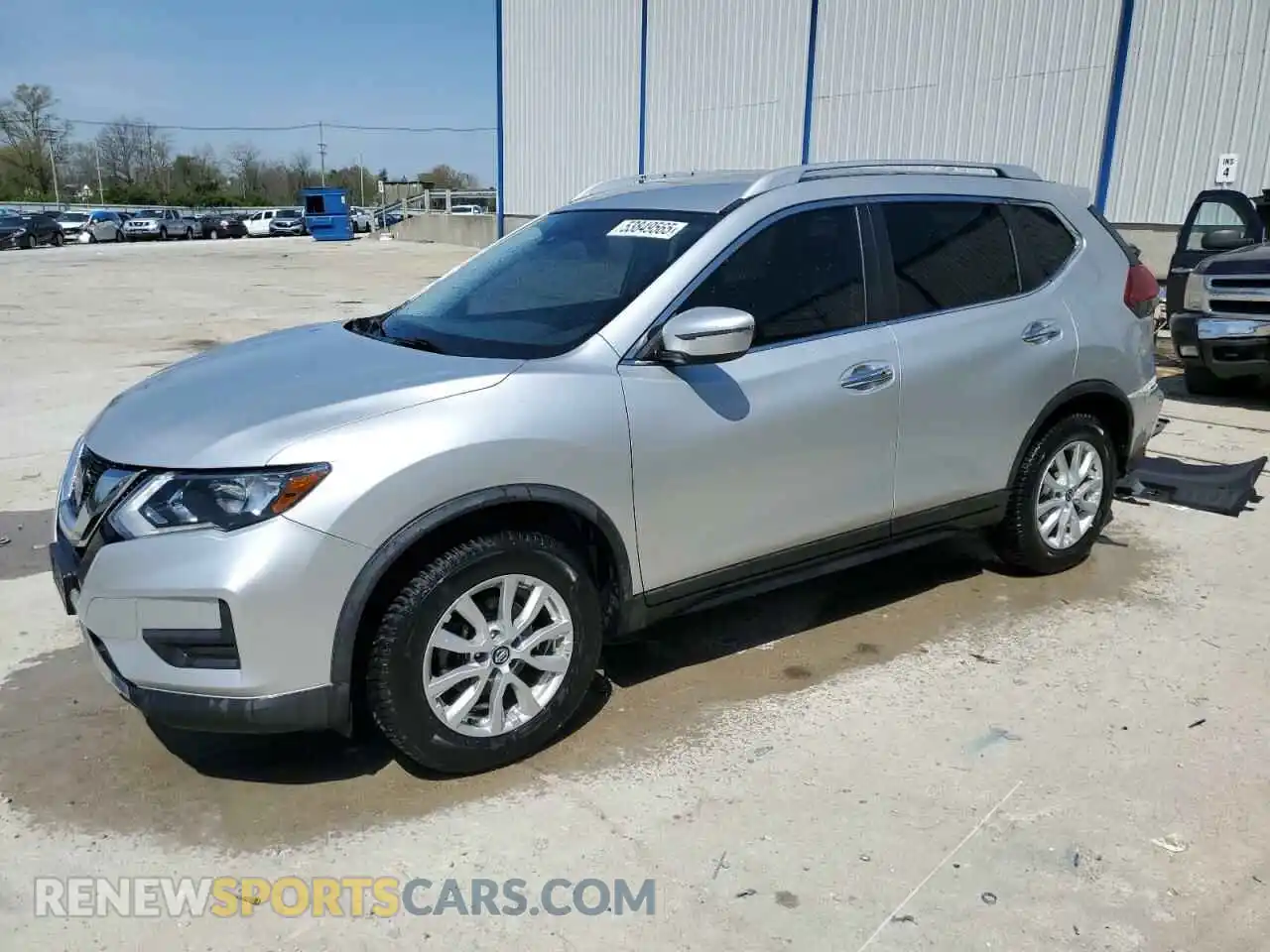 1 Photograph of a damaged car KNMAT2MV1KP536866 NISSAN ROGUE 2019