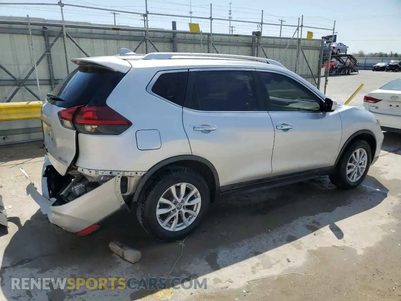 3 Photograph of a damaged car KNMAT2MV1KP536866 NISSAN ROGUE 2019