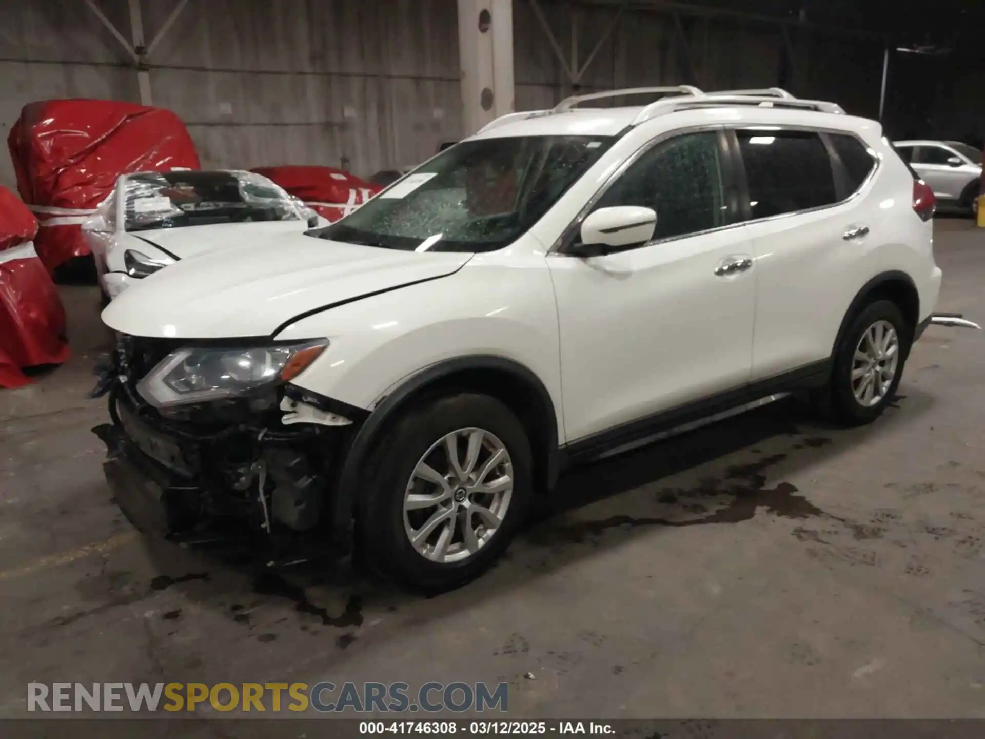 2 Photograph of a damaged car KNMAT2MV1KP551576 NISSAN ROGUE 2019