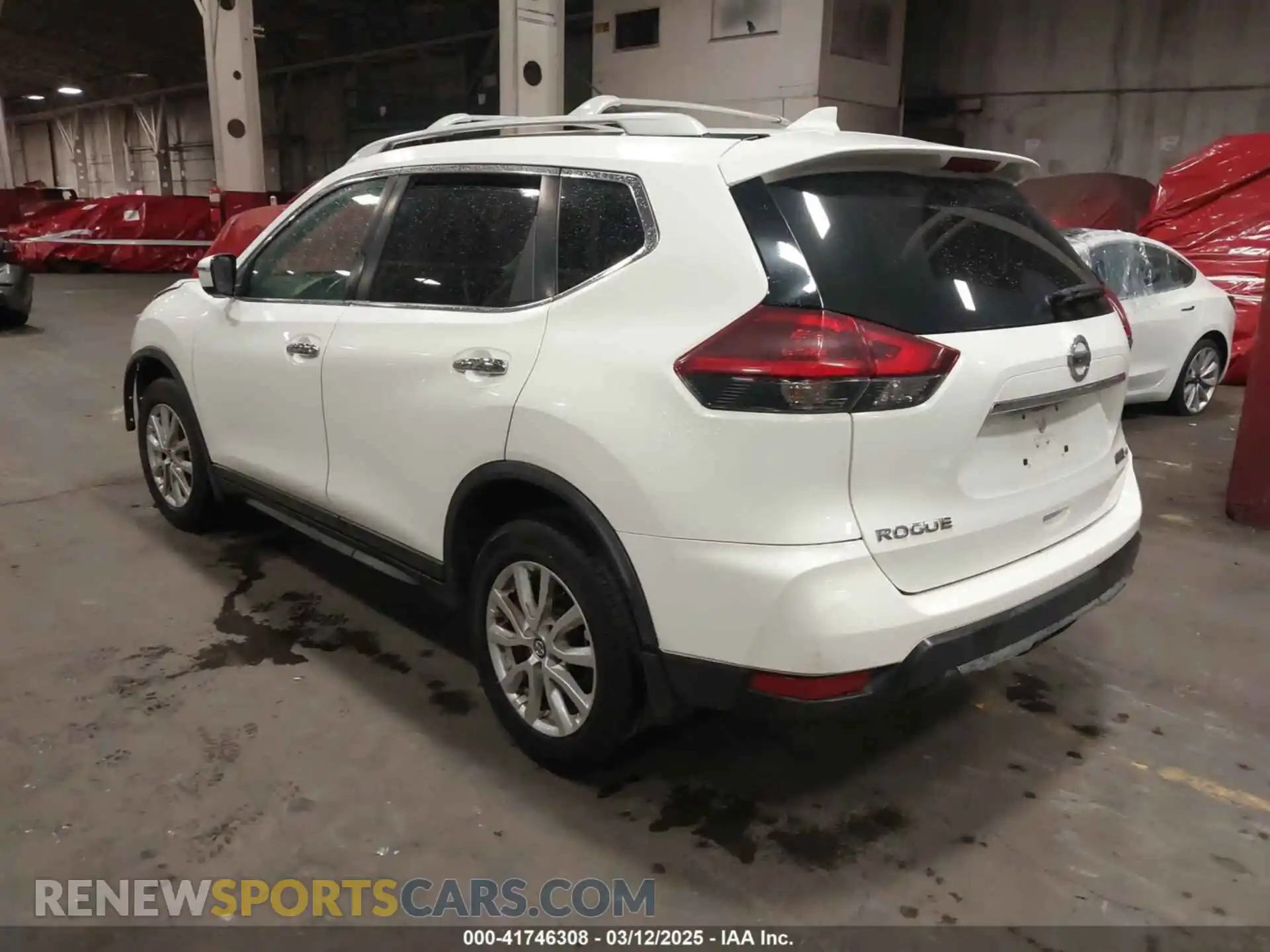 3 Photograph of a damaged car KNMAT2MV1KP551576 NISSAN ROGUE 2019