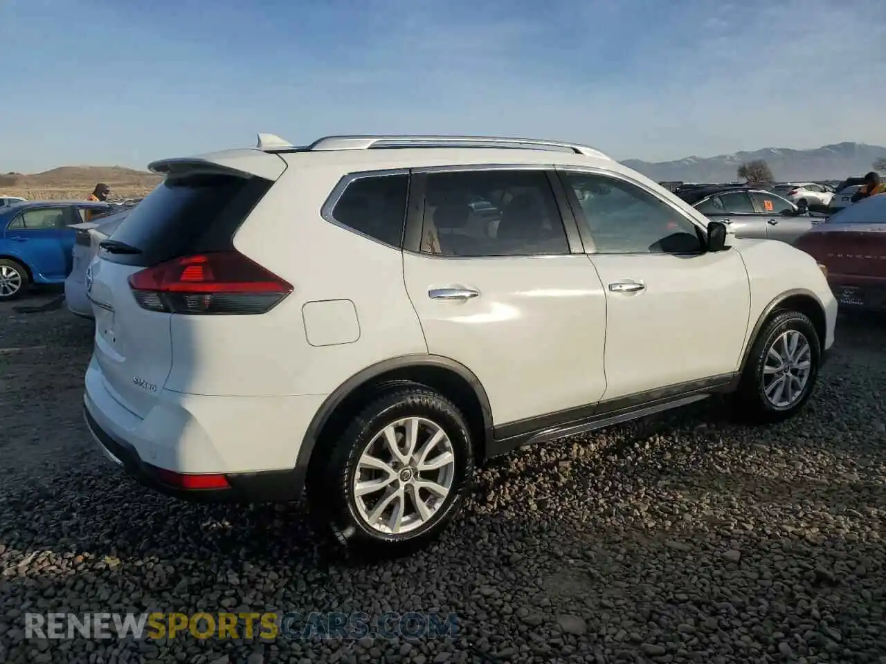 3 Photograph of a damaged car KNMAT2MV1KP552937 NISSAN ROGUE 2019