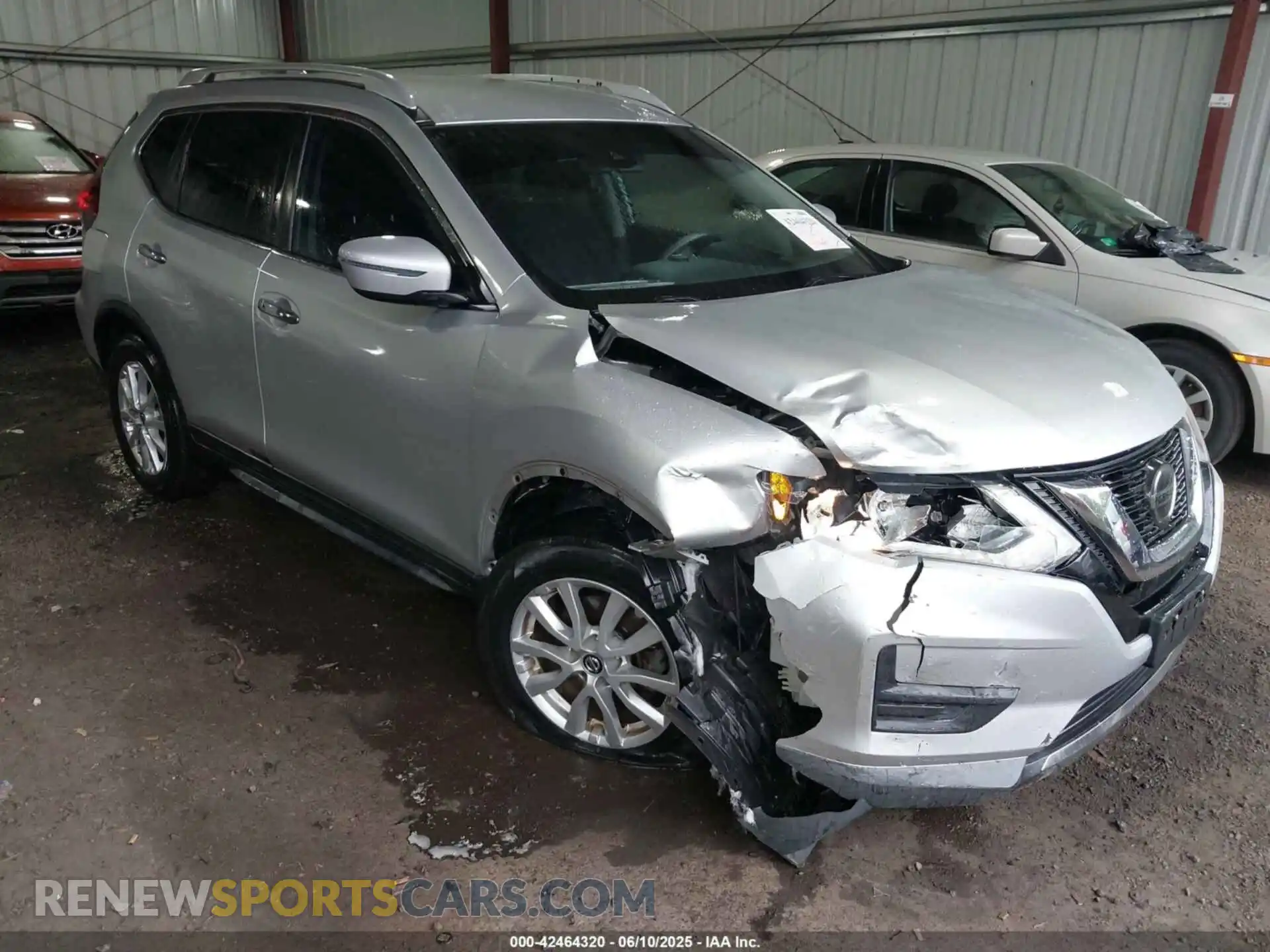 1 Photograph of a damaged car KNMAT2MV2KP502922 NISSAN ROGUE 2019