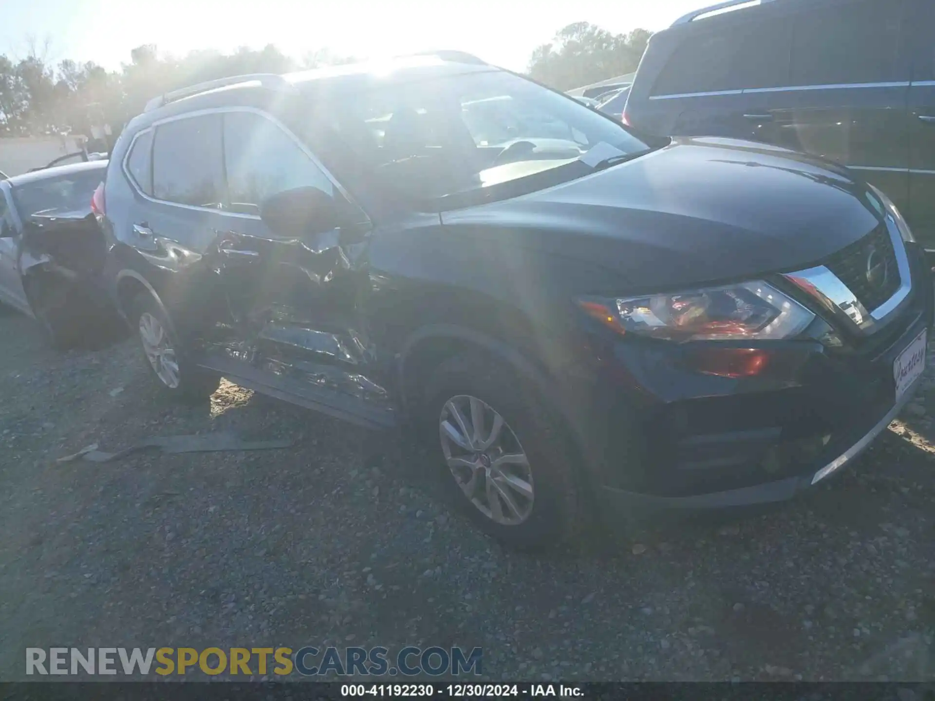 1 Photograph of a damaged car KNMAT2MV2KP505805 NISSAN ROGUE 2019