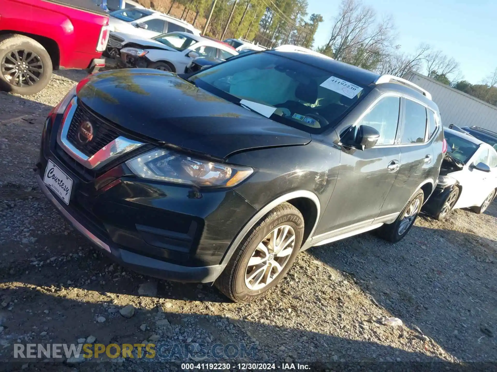 2 Photograph of a damaged car KNMAT2MV2KP505805 NISSAN ROGUE 2019