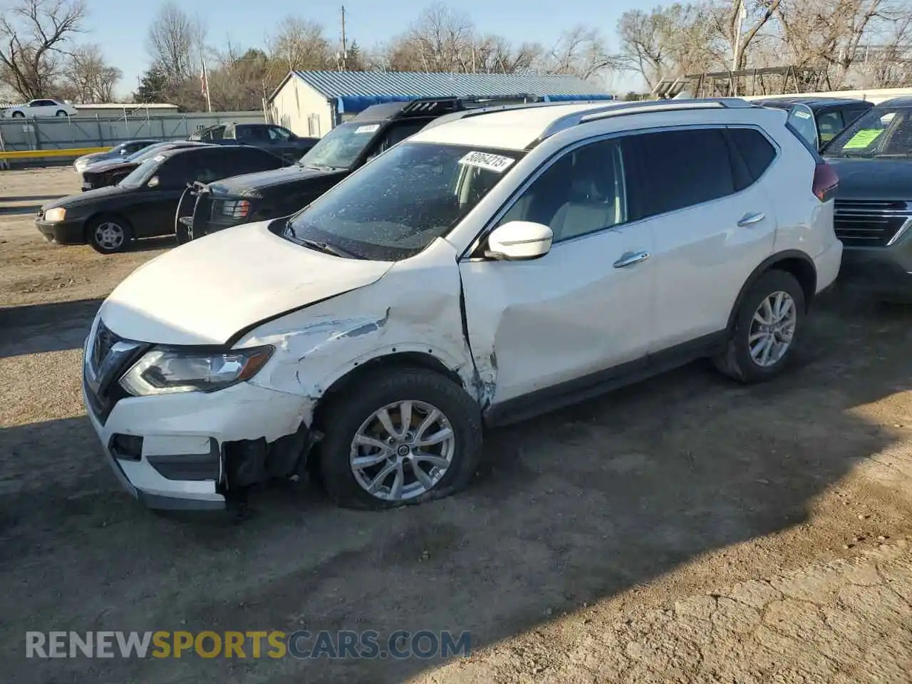 1 Photograph of a damaged car KNMAT2MV2KP514102 NISSAN ROGUE 2019