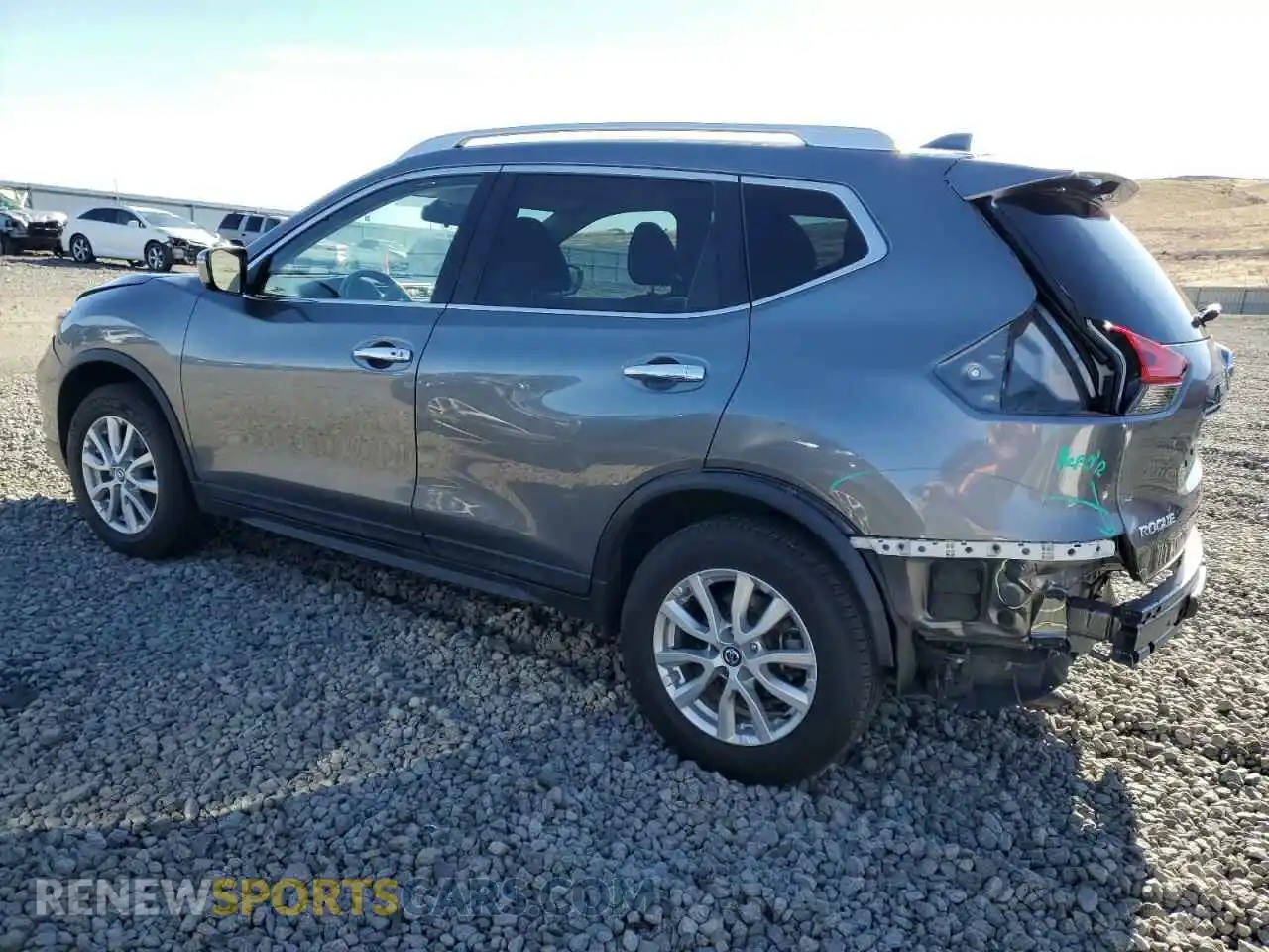 2 Photograph of a damaged car KNMAT2MV2KP519414 NISSAN ROGUE 2019