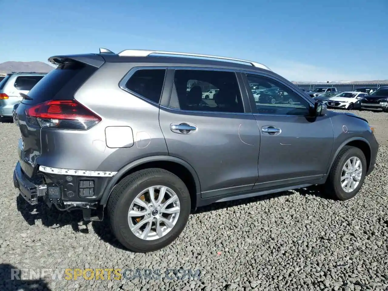 3 Photograph of a damaged car KNMAT2MV2KP519414 NISSAN ROGUE 2019