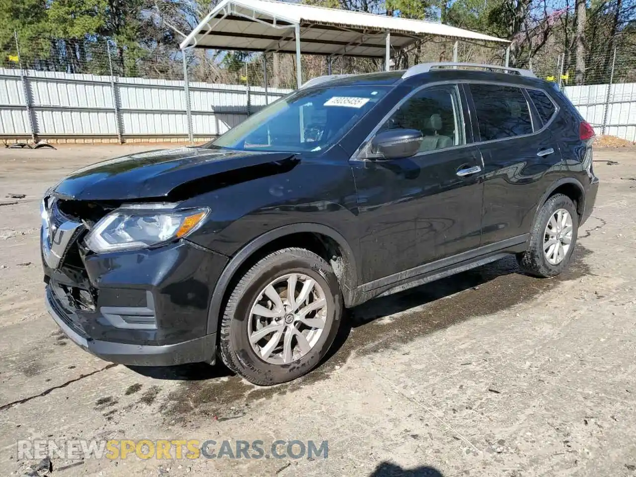 1 Photograph of a damaged car KNMAT2MV2KP522250 NISSAN ROGUE 2019