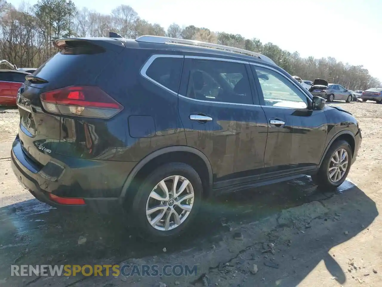 3 Photograph of a damaged car KNMAT2MV2KP522250 NISSAN ROGUE 2019