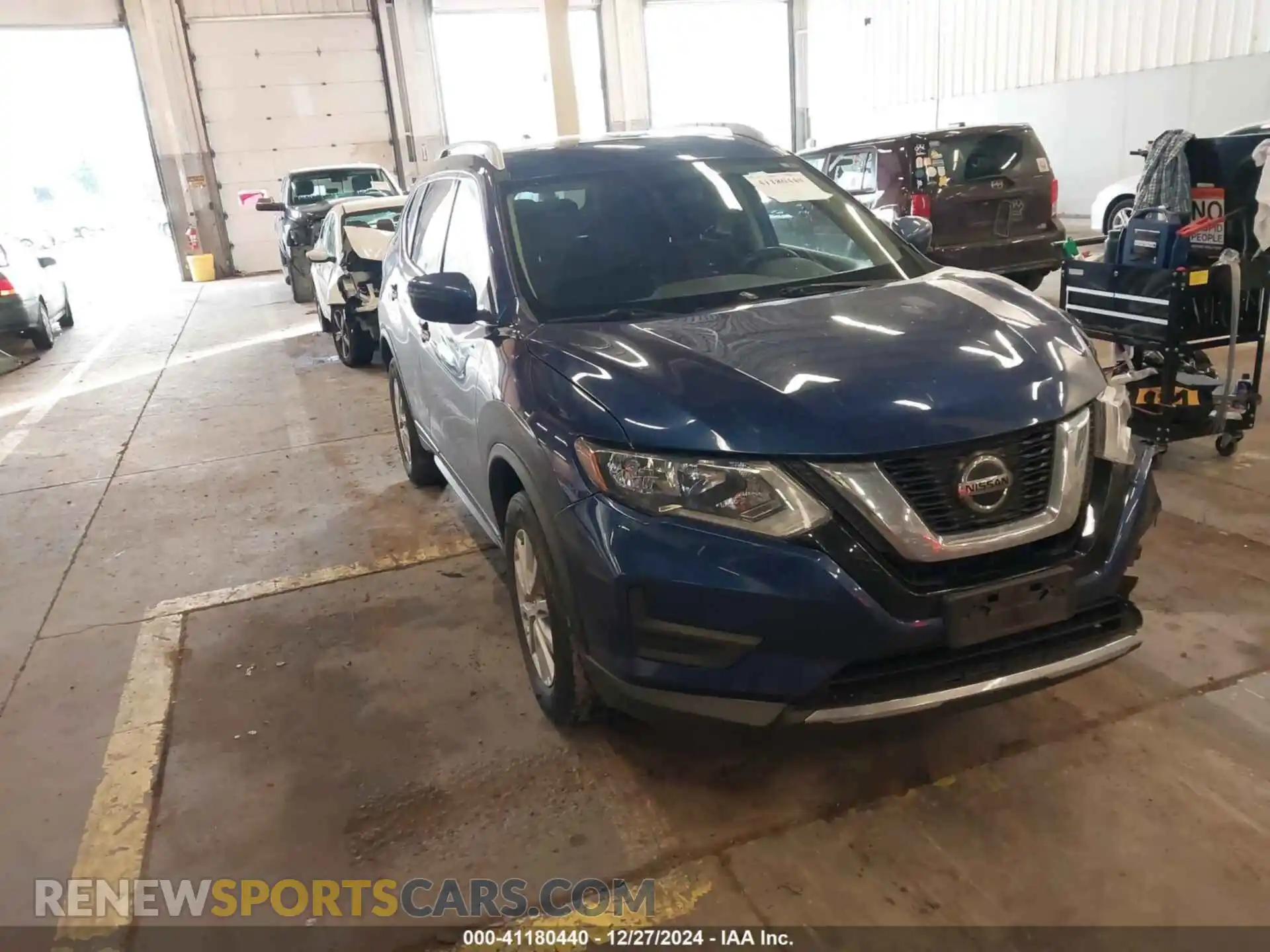 1 Photograph of a damaged car KNMAT2MV2KP537248 NISSAN ROGUE 2019