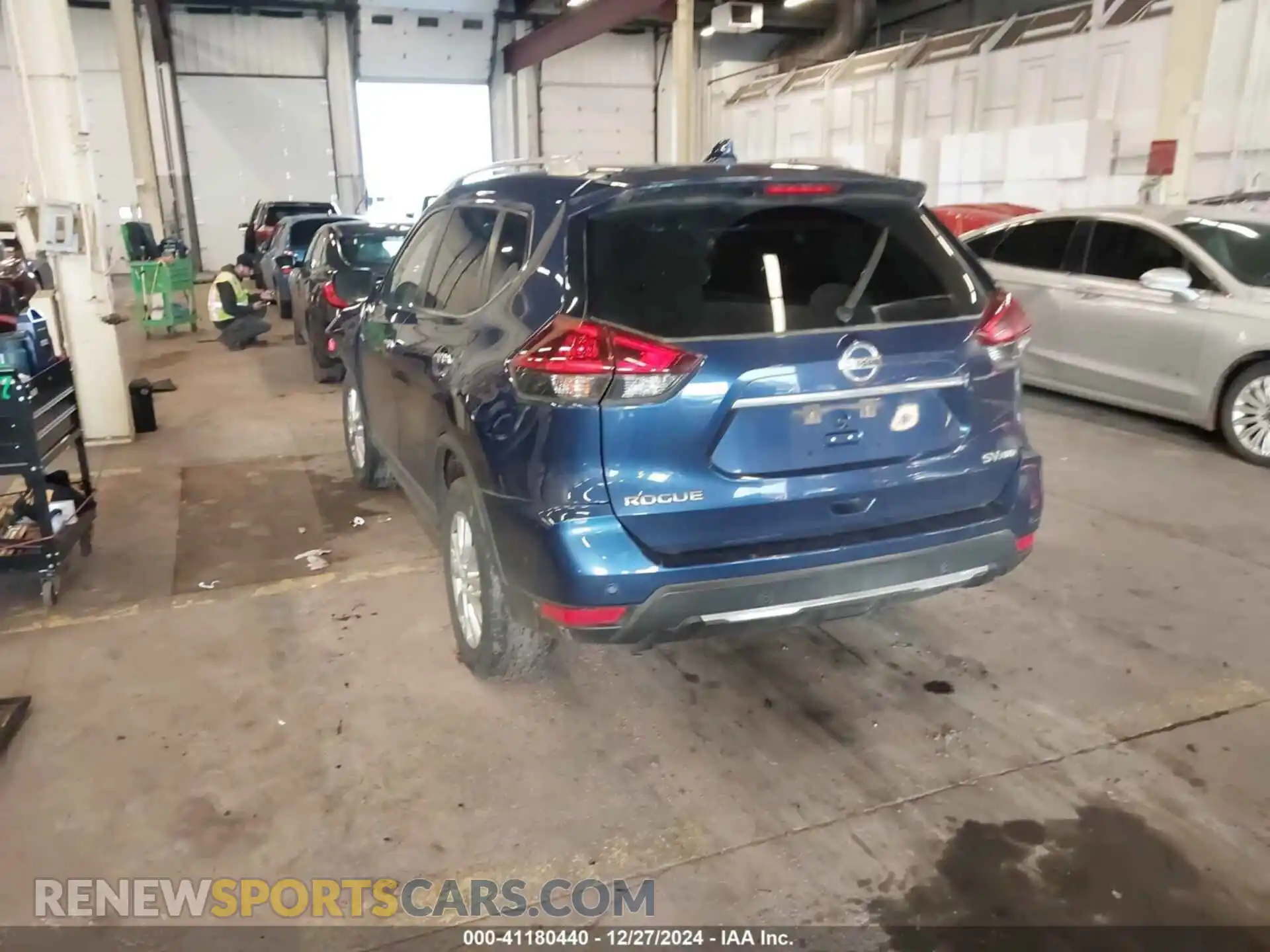 3 Photograph of a damaged car KNMAT2MV2KP537248 NISSAN ROGUE 2019