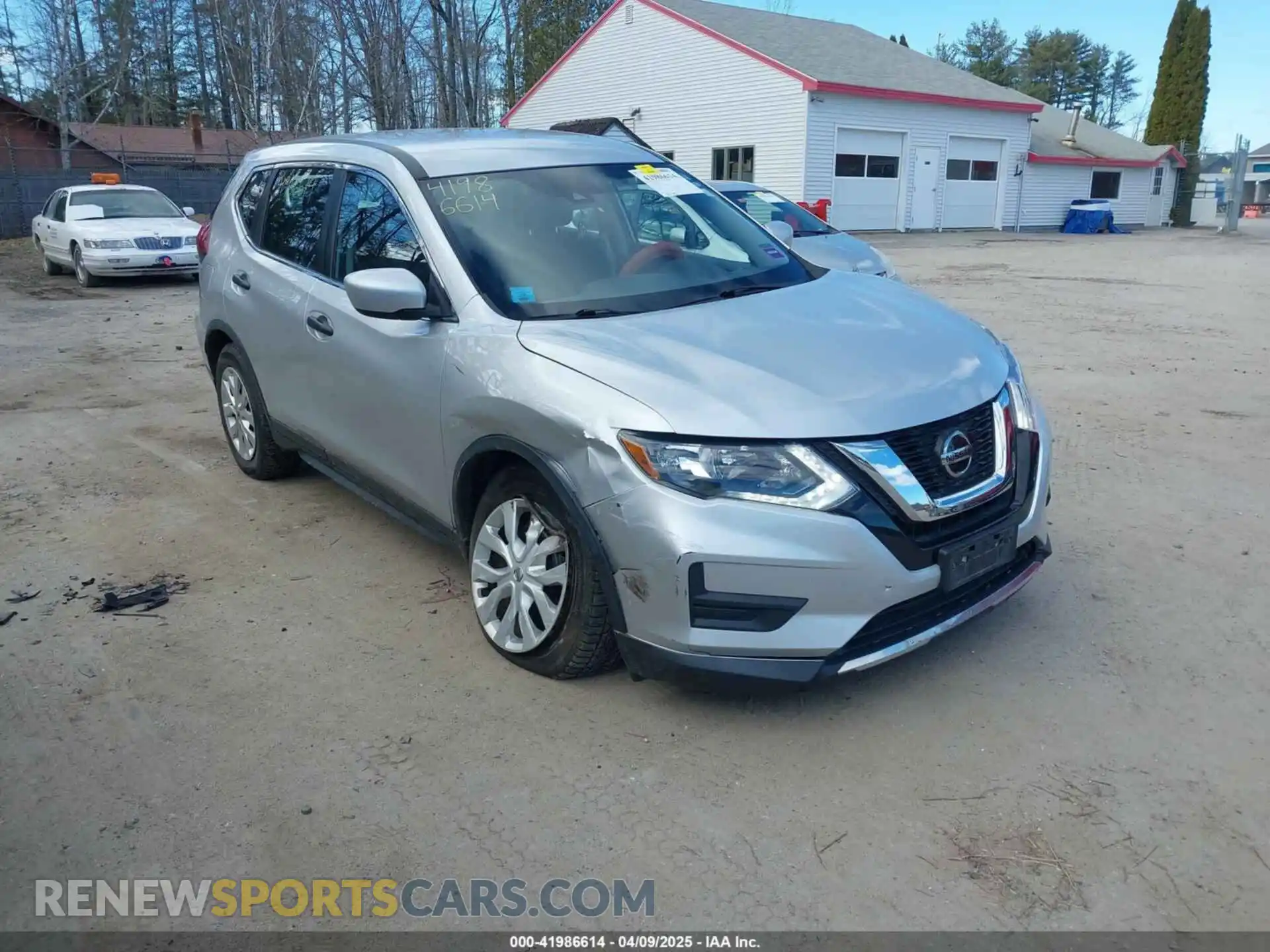 1 Photograph of a damaged car KNMAT2MV2KP538058 NISSAN ROGUE 2019