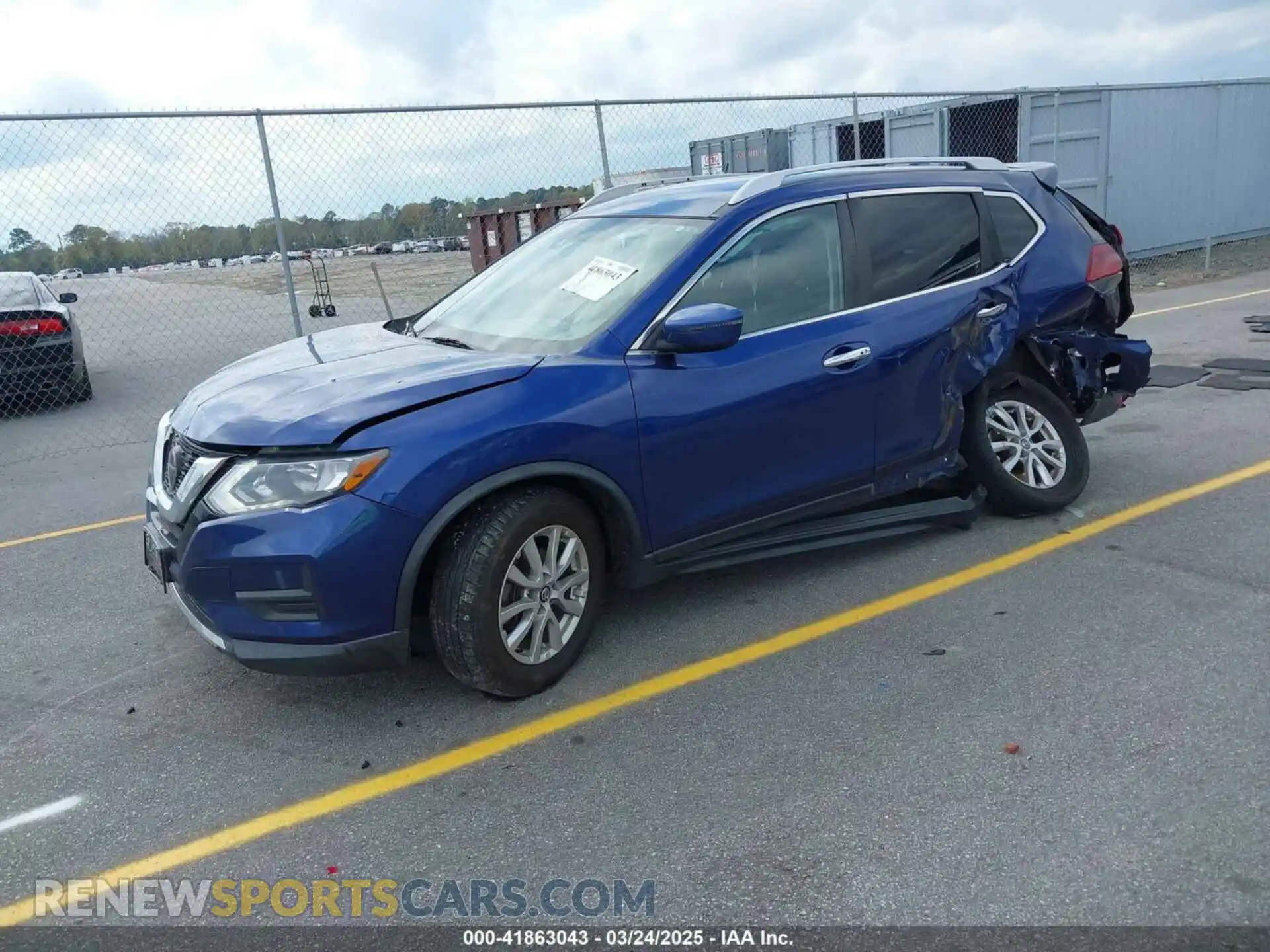 2 Photograph of a damaged car KNMAT2MV2KP559671 NISSAN ROGUE 2019