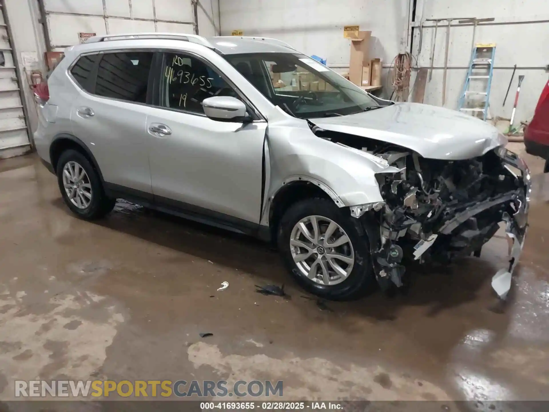 1 Photograph of a damaged car KNMAT2MV3KP502749 NISSAN ROGUE 2019