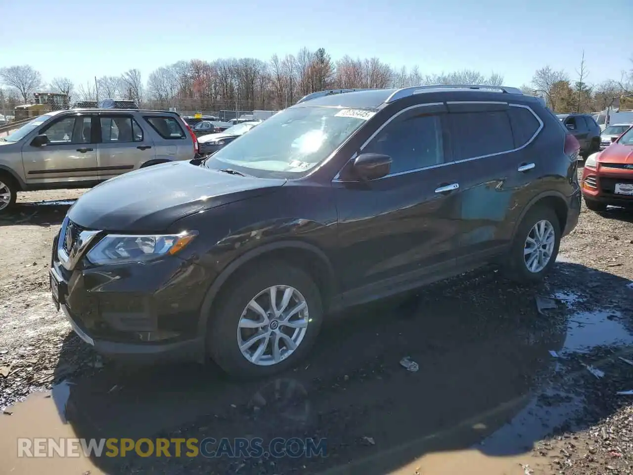 1 Photograph of a damaged car KNMAT2MV3KP505800 NISSAN ROGUE 2019