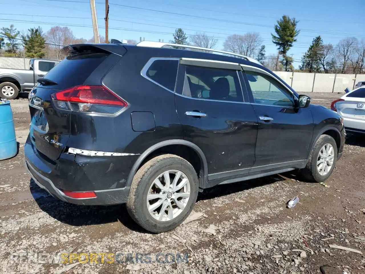 3 Photograph of a damaged car KNMAT2MV3KP505800 NISSAN ROGUE 2019