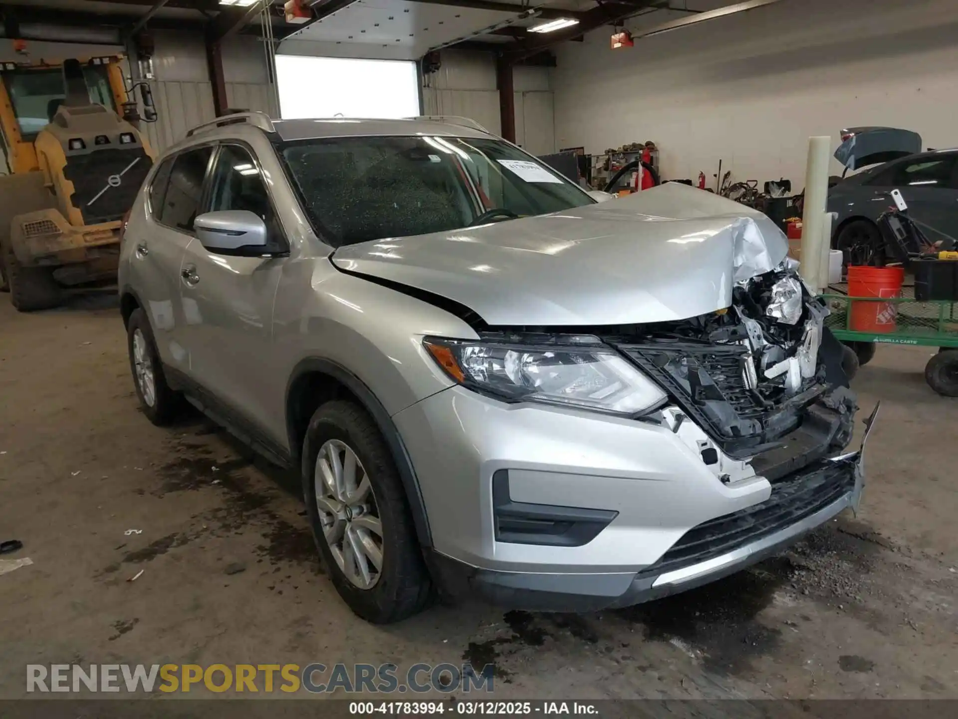 1 Photograph of a damaged car KNMAT2MV3KP548713 NISSAN ROGUE 2019