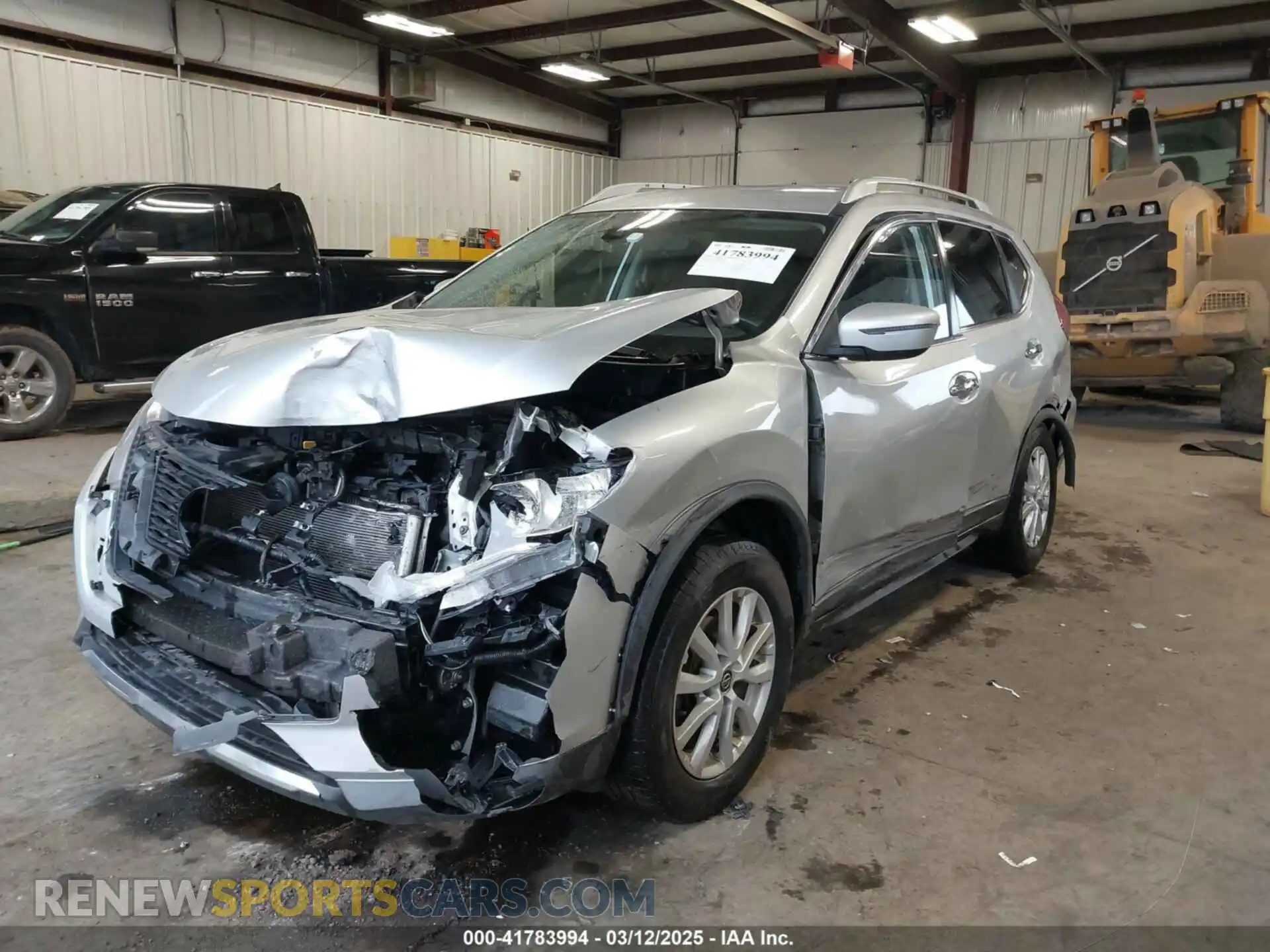 2 Photograph of a damaged car KNMAT2MV3KP548713 NISSAN ROGUE 2019